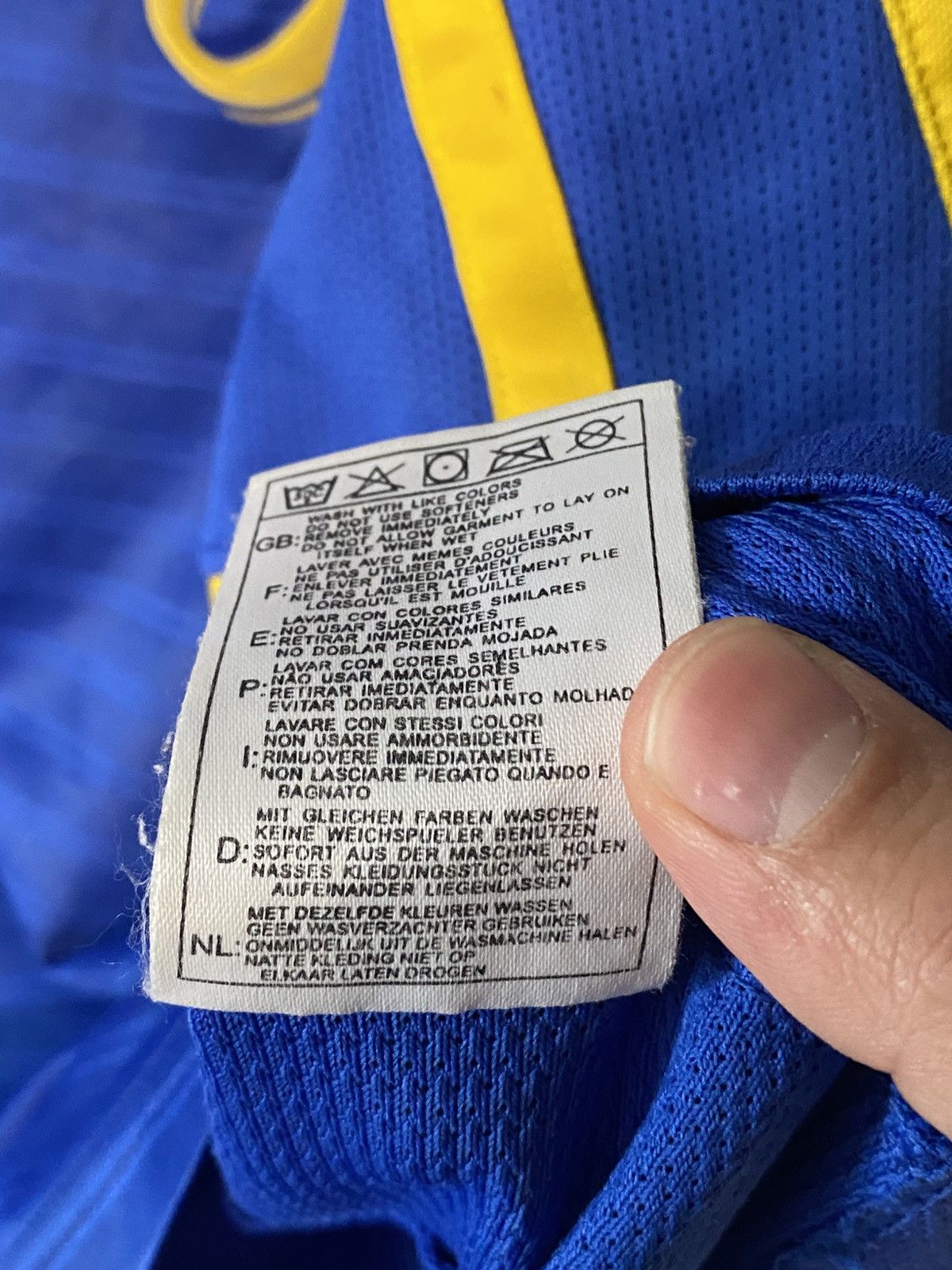 Nike × Vintage 2001/02 Leeds United Nike Soccer Football Jersey Vintage Size US L / EU 52-54 / 3 - 5 Thumbnail