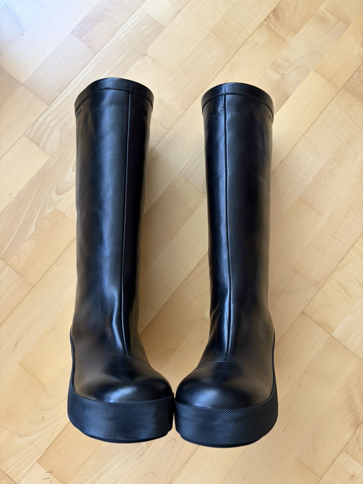 Raf Simons Black Heel Boots Size US 8.5 / EU 41-42 - 2 Thumbnail
