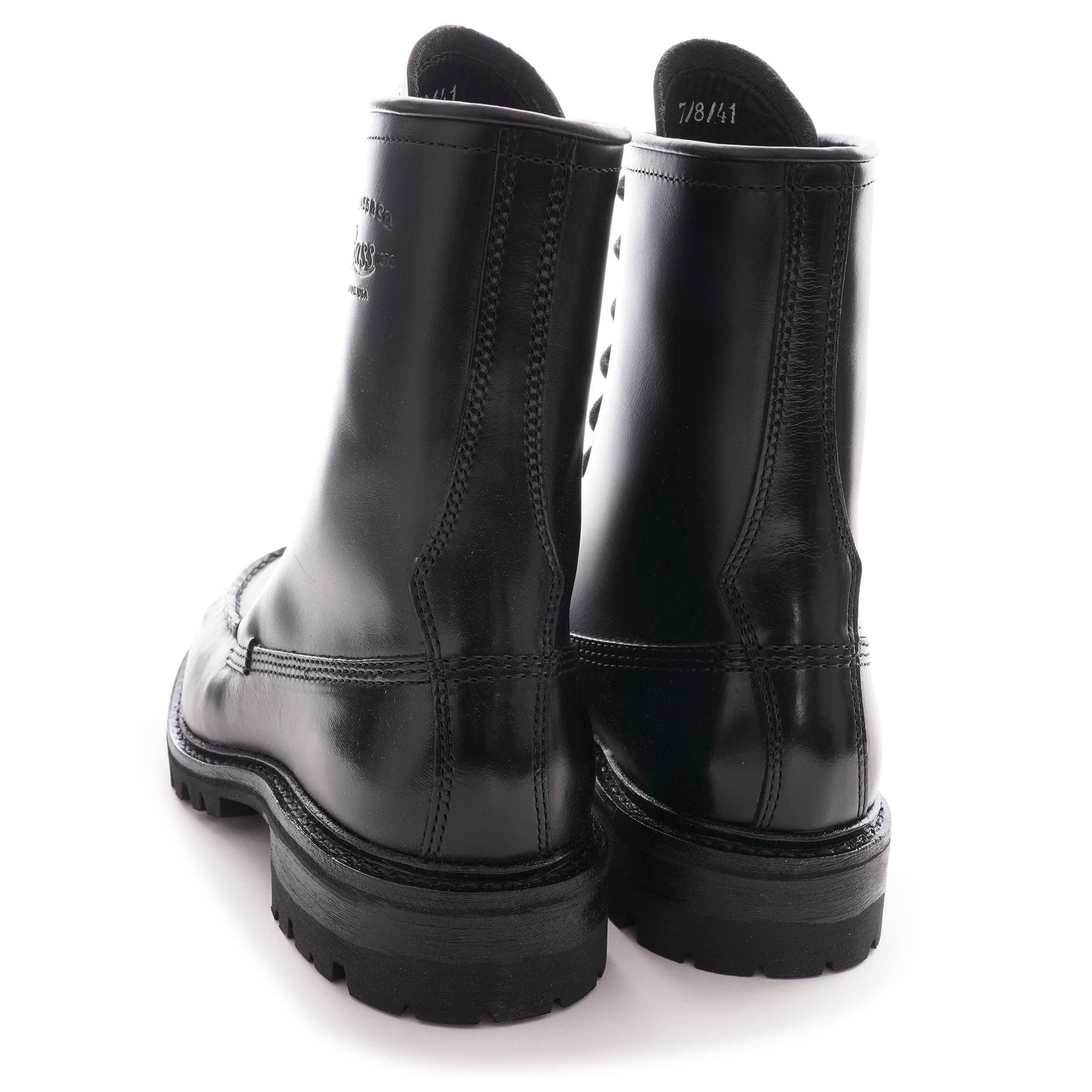 G.H. Bass & Co. o1y0125 Lace-Up Logo Ankle Boots in Black Size US 11 / EU 44 - 3 Thumbnail
