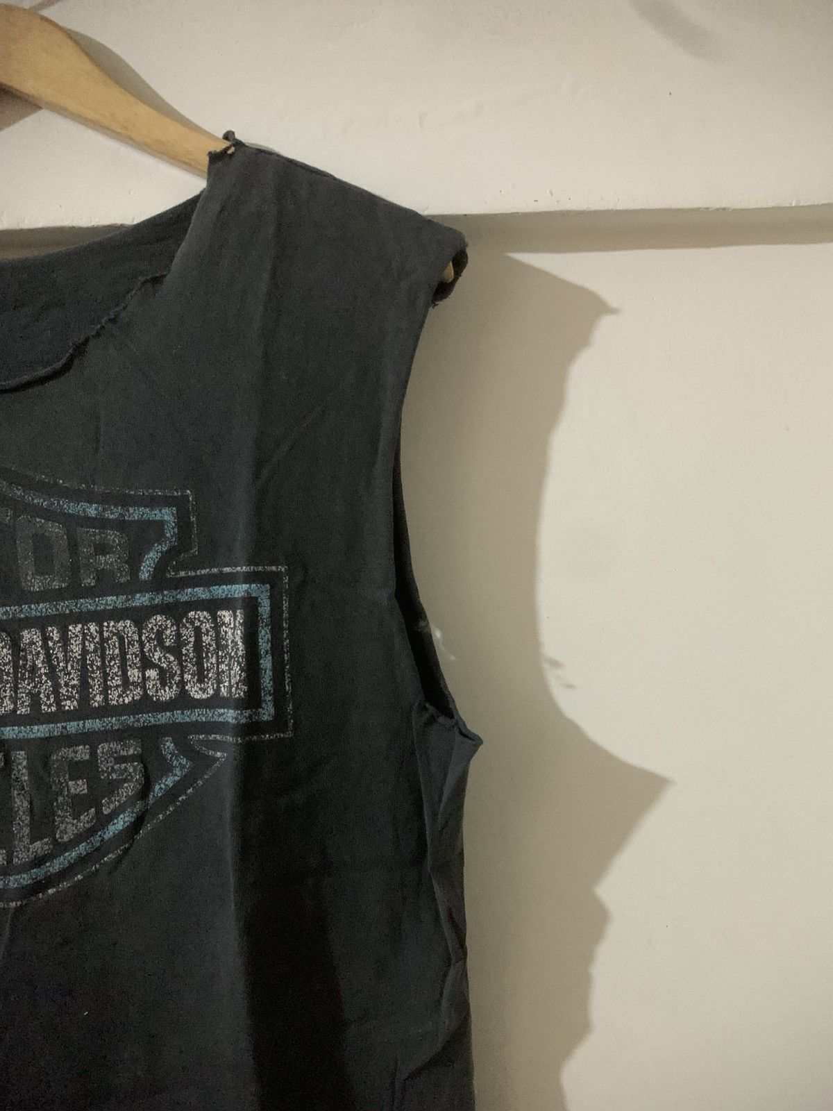 Harley Davidson Harley Davidson 90S Vintage Custom Tank Top Tee Size US L / EU 52-54 / 3 - 3 Thumbnail