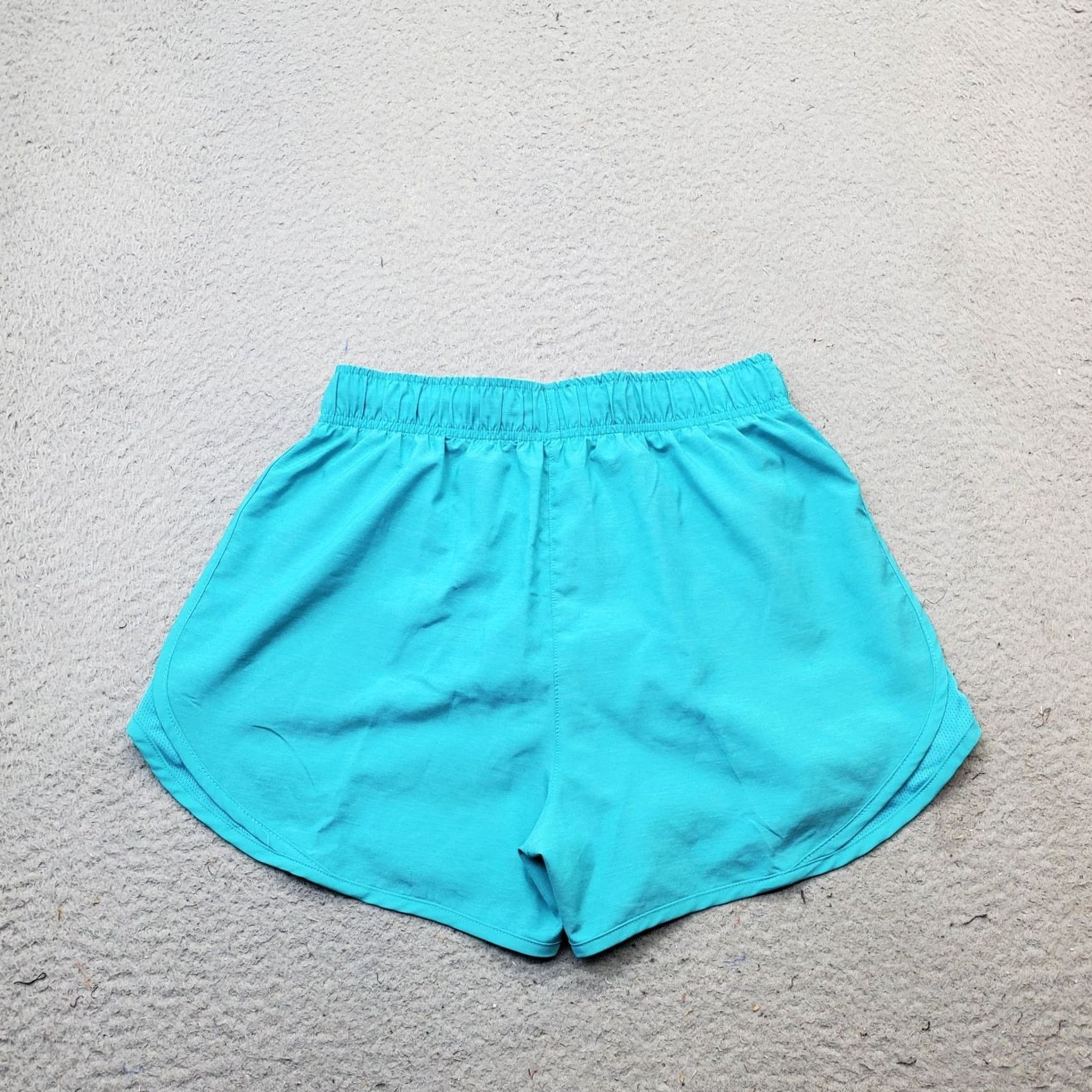 Nike Nike Tempo Shorts Womens S Blue Dri-Fit Mid Rise Elastic Waist Swoosh Logo Size 28" / US 6 / IT 42 - 2 Thumbnail