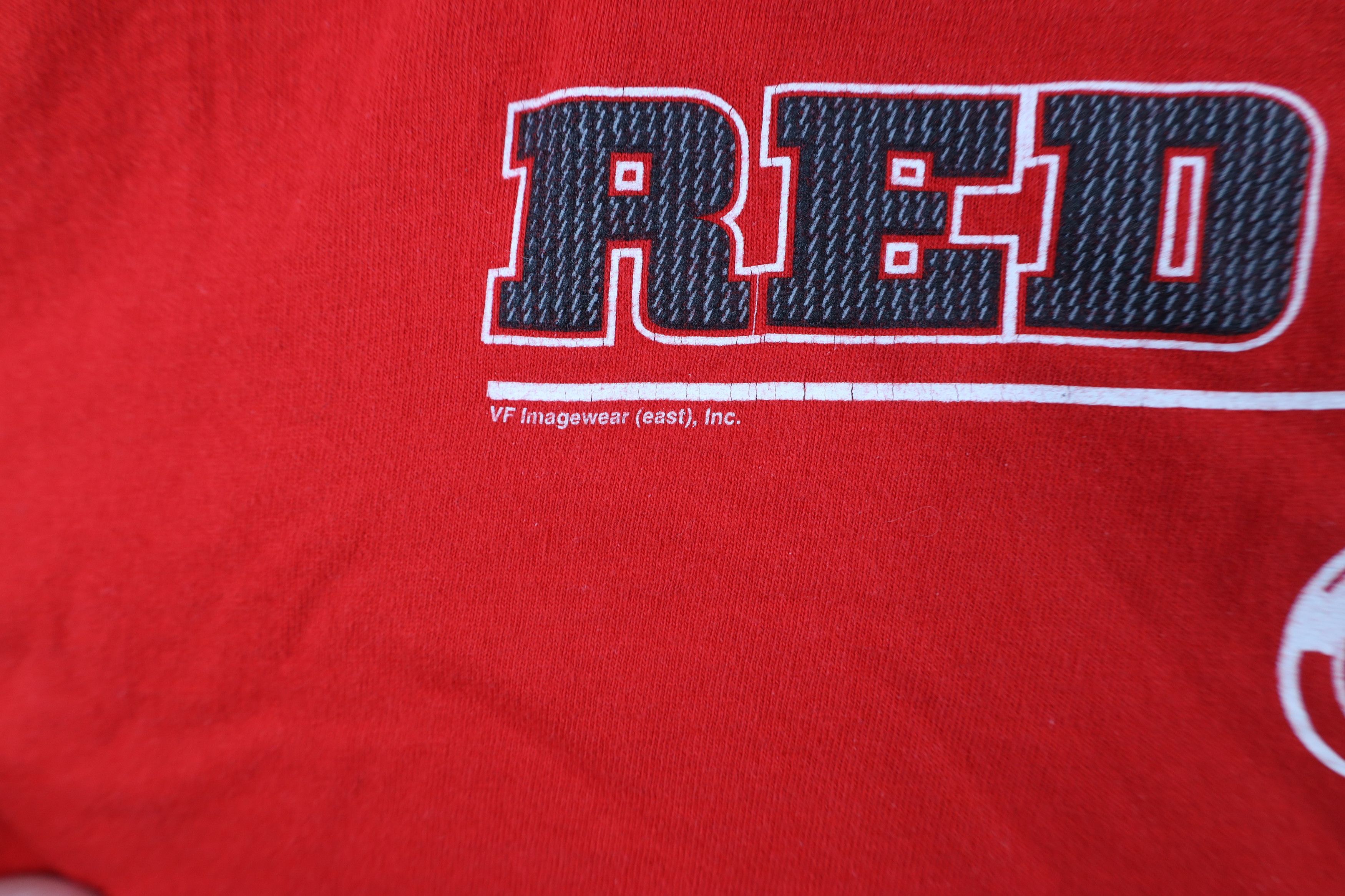 Vintage Vintage 90s Detroit Red Wings Hockey Short Sleeve T-Shirt Size US XL / EU 56 / 4 - 5 Thumbnail