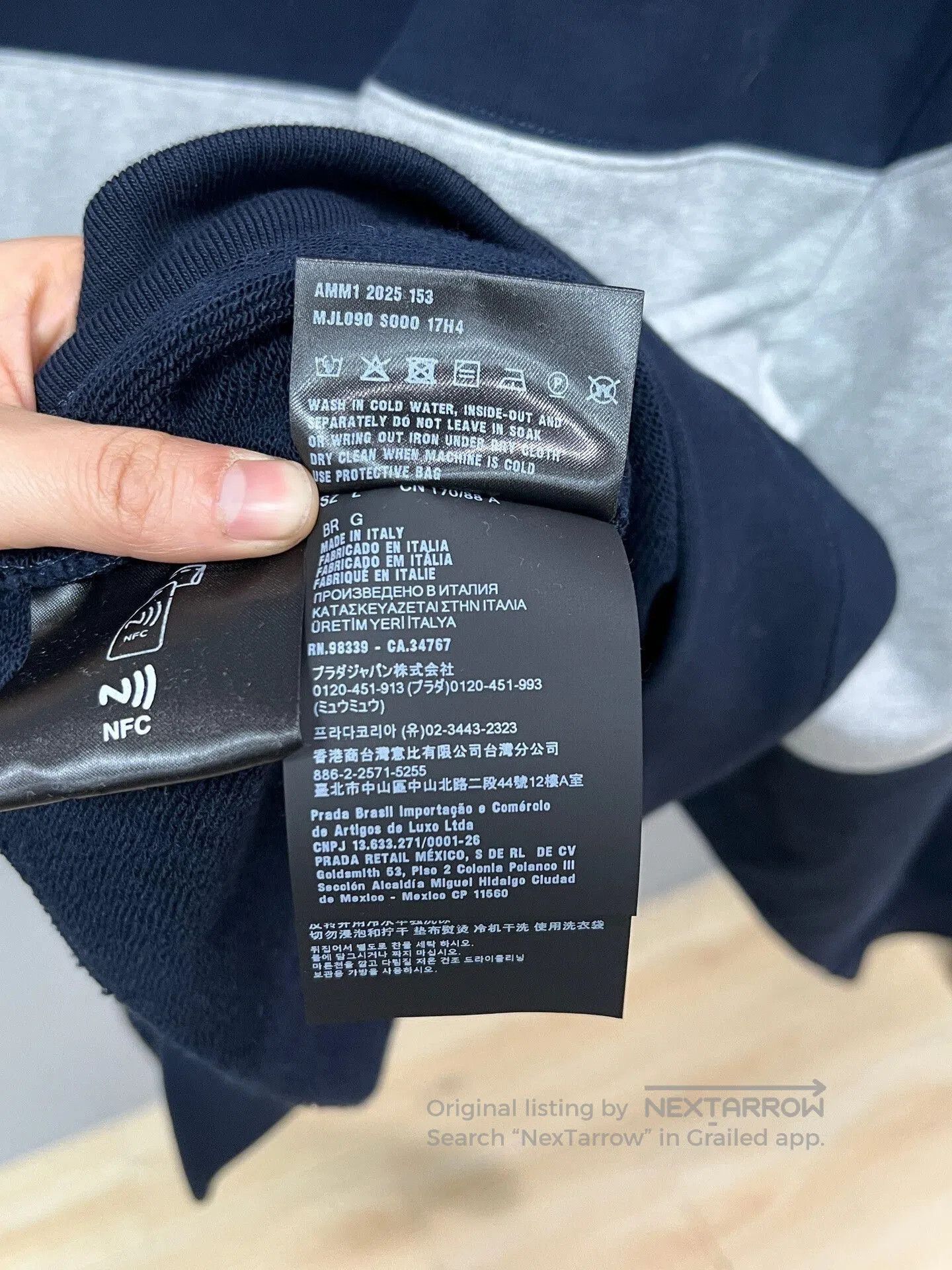 Miu Miu miumiu color-block half-zip sweatshirt. Size L / US 10 / IT 46 - 6 Thumbnail