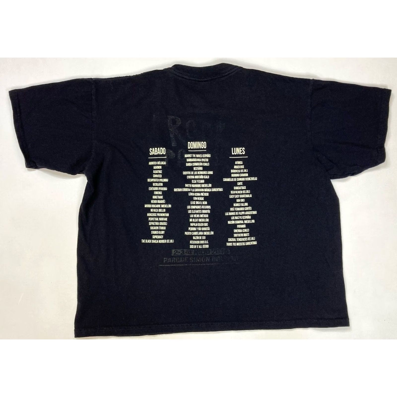 Vintage VINTAGE Rock Al Parque Festival Event 2016 Graphic T-shirt Women XL Black Music Size XL / US 12-14 / IT 48-50 - 3 Thumbnail