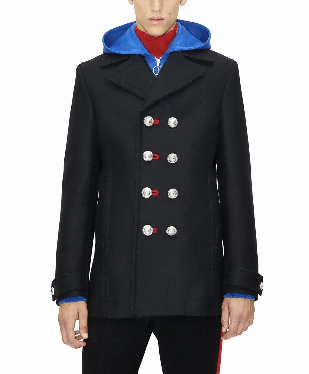 H&M H&M x Rabanne Wool Black Coat Jacket Size US S / EU 44-46 / 1 - 1 Thumbnail