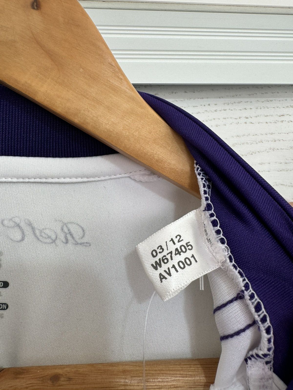 Adidas Anderlecht 2012-2013 Away Soccer Jersey Football Kit Shirt Size US L / EU 52-54 / 3 - 9 Thumbnail