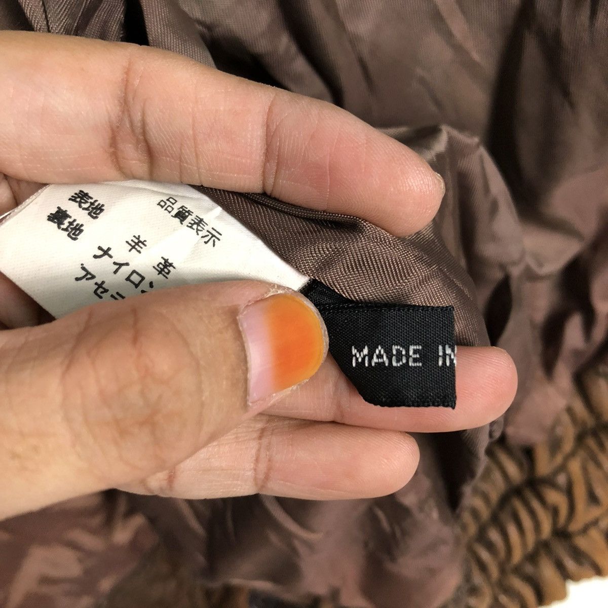 Vintage 🔥VINTAGE FLY LEATHER JACKET BIKER UNBRANDED ISSEY MIYAKE Size US L / EU 52-54 / 3 - 23 Thumbnail