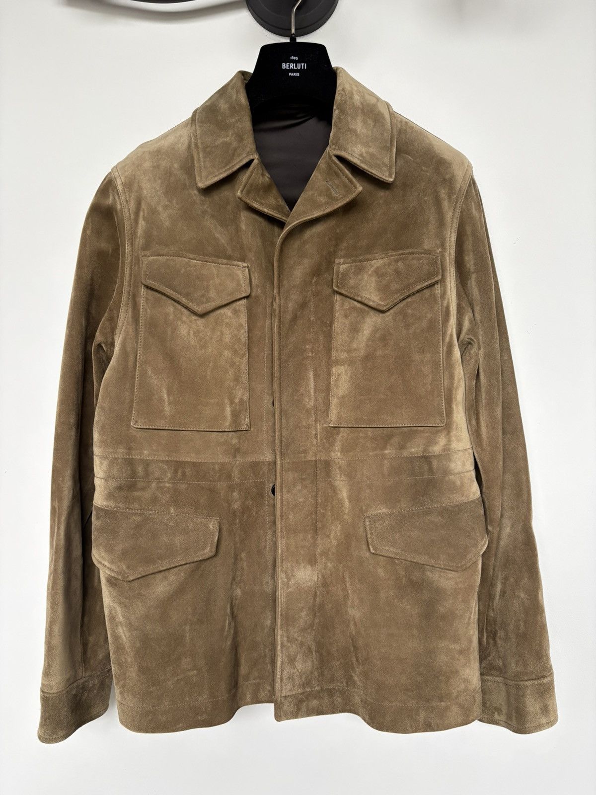 Berluti Berluti Suede Leathet Field Jacket Size US M / EU 48-50 / 2 - 1 Thumbnail