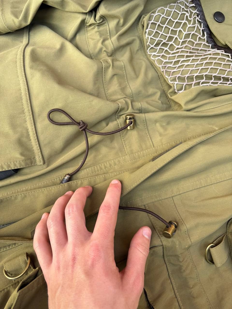 Barbour Barbour Dry Store Fly Size US XL / EU 56 / 4 - 4 Thumbnail