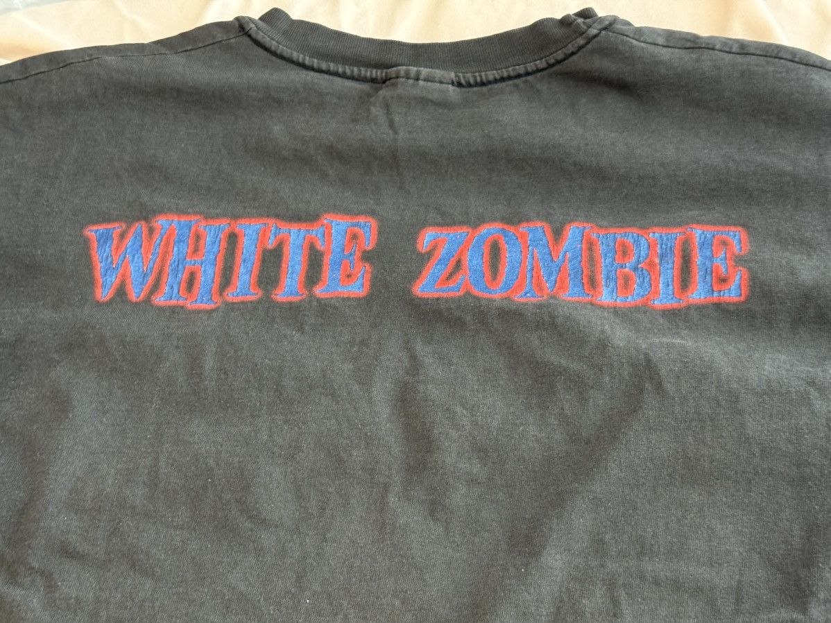 Vintage Vintage 90s White Zombie T-Shirt Band Size US L / EU 52-54 / 3 - 8 Thumbnail