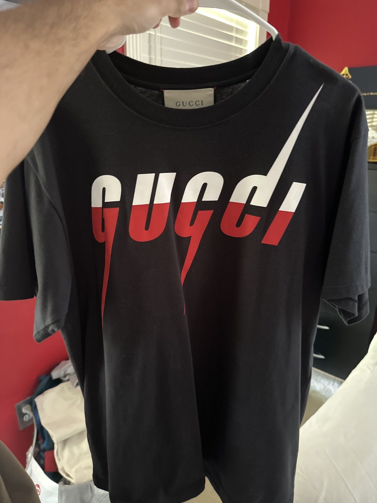Gucci Gucci Blade Print T-shirt Size US S / EU 44-46 / 1 - 1 Thumbnail