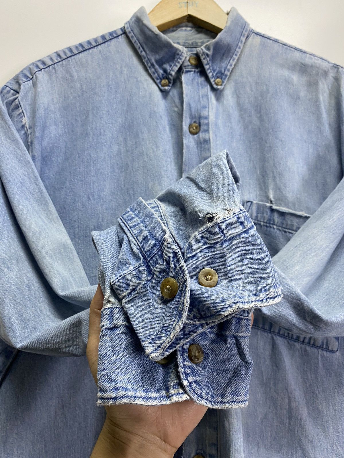 Dickies × Vintage Vintage Dickies Distressed Denim Size US L / EU 52-54 / 3 - 12 Thumbnail