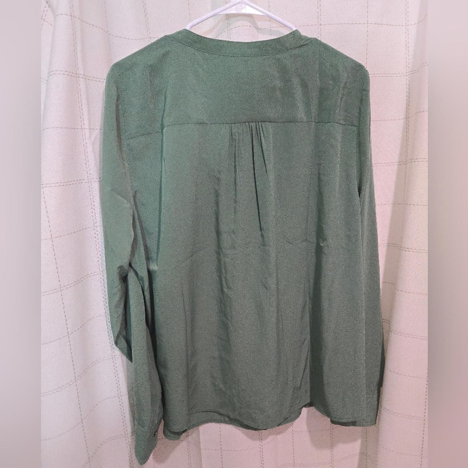 J.Crew J Crew Popover Placket Blouse Size XL / US 12-14 / IT 48-50 - 6 Thumbnail