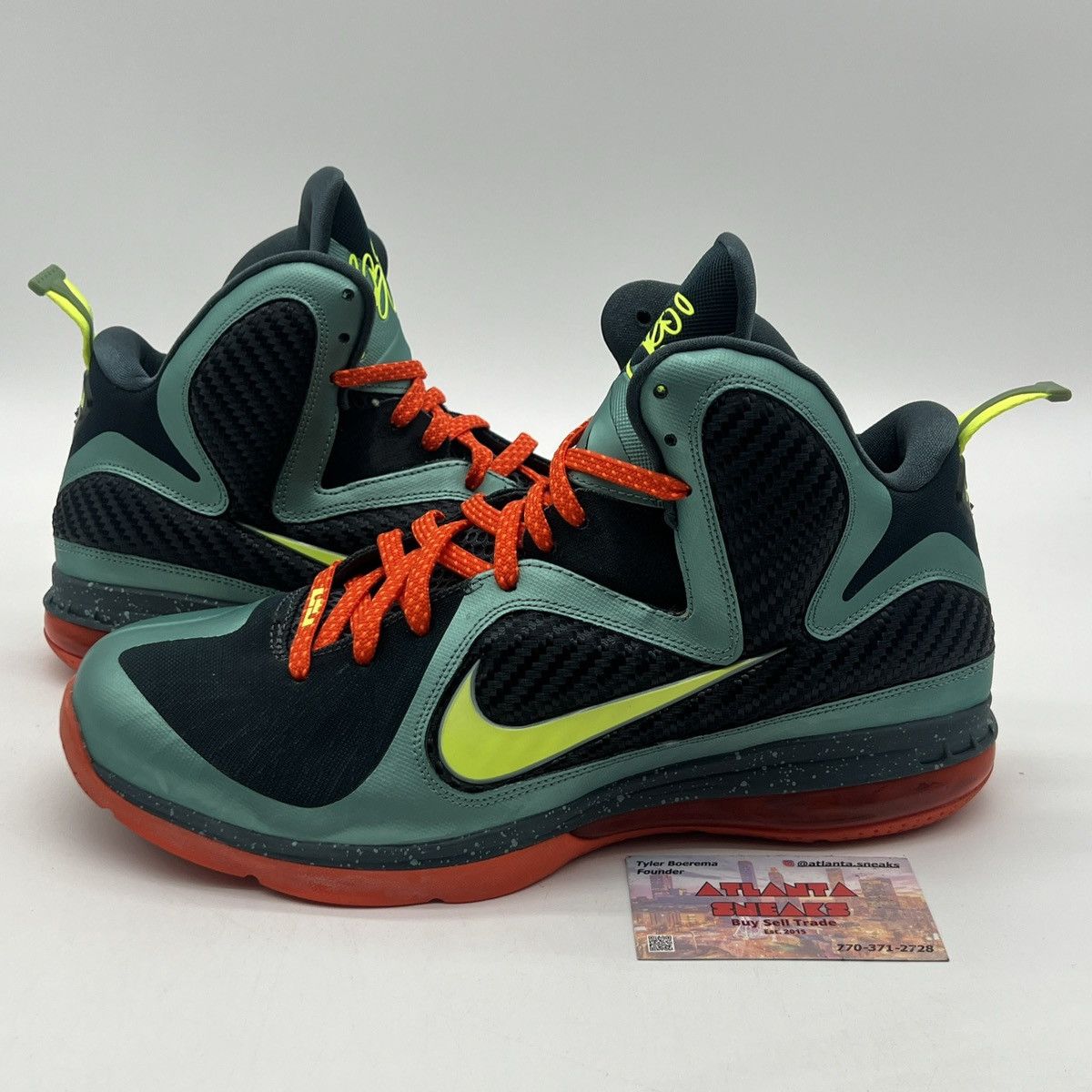 Nike Lebron 9 cannon Size US 11.5 / EU 44-45 - 1 Thumbnail