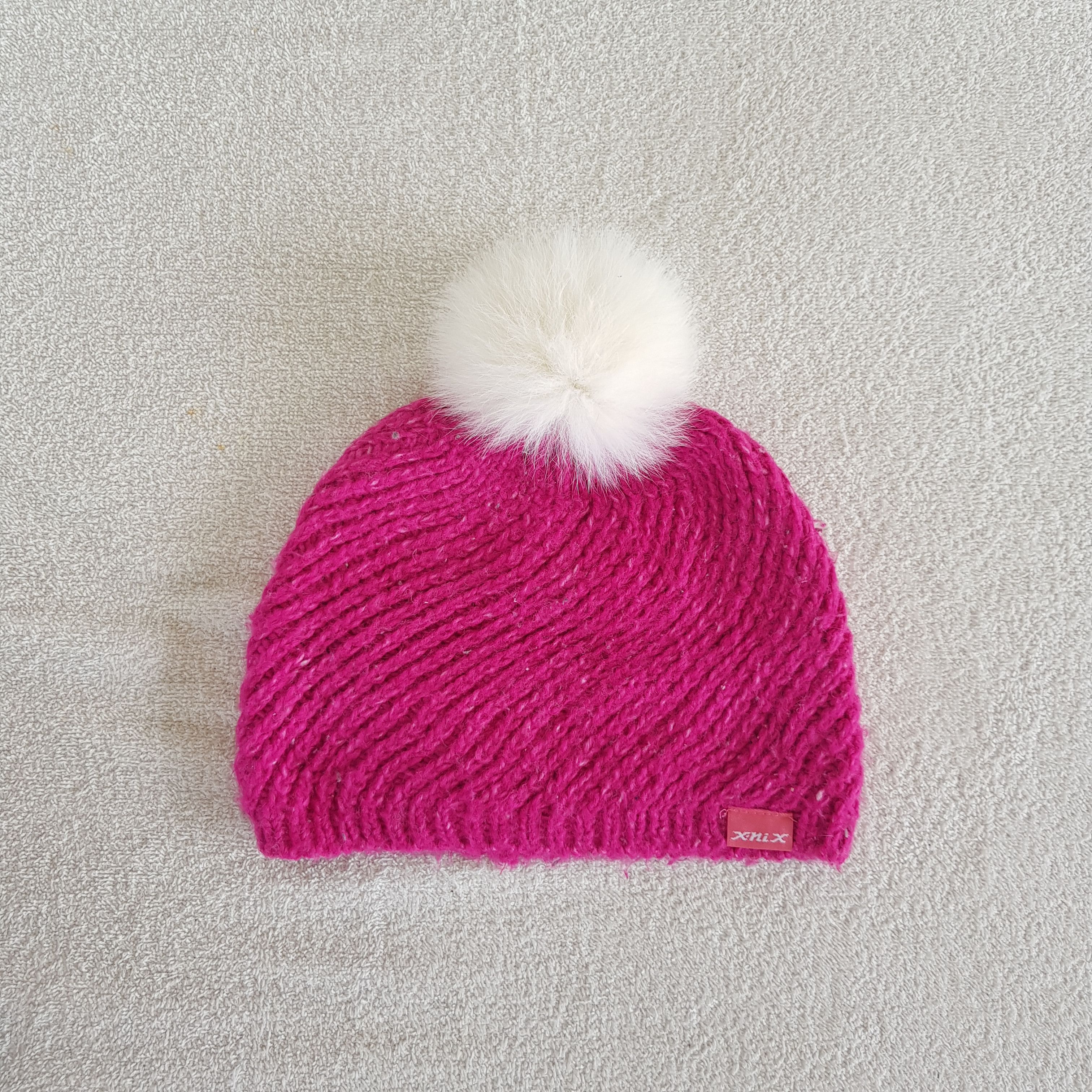 Japanese Brand Vintage Japanese Ribbed Pom Pom Beanie Snow Caps Hats. Size ONE SIZE - 5 Thumbnail