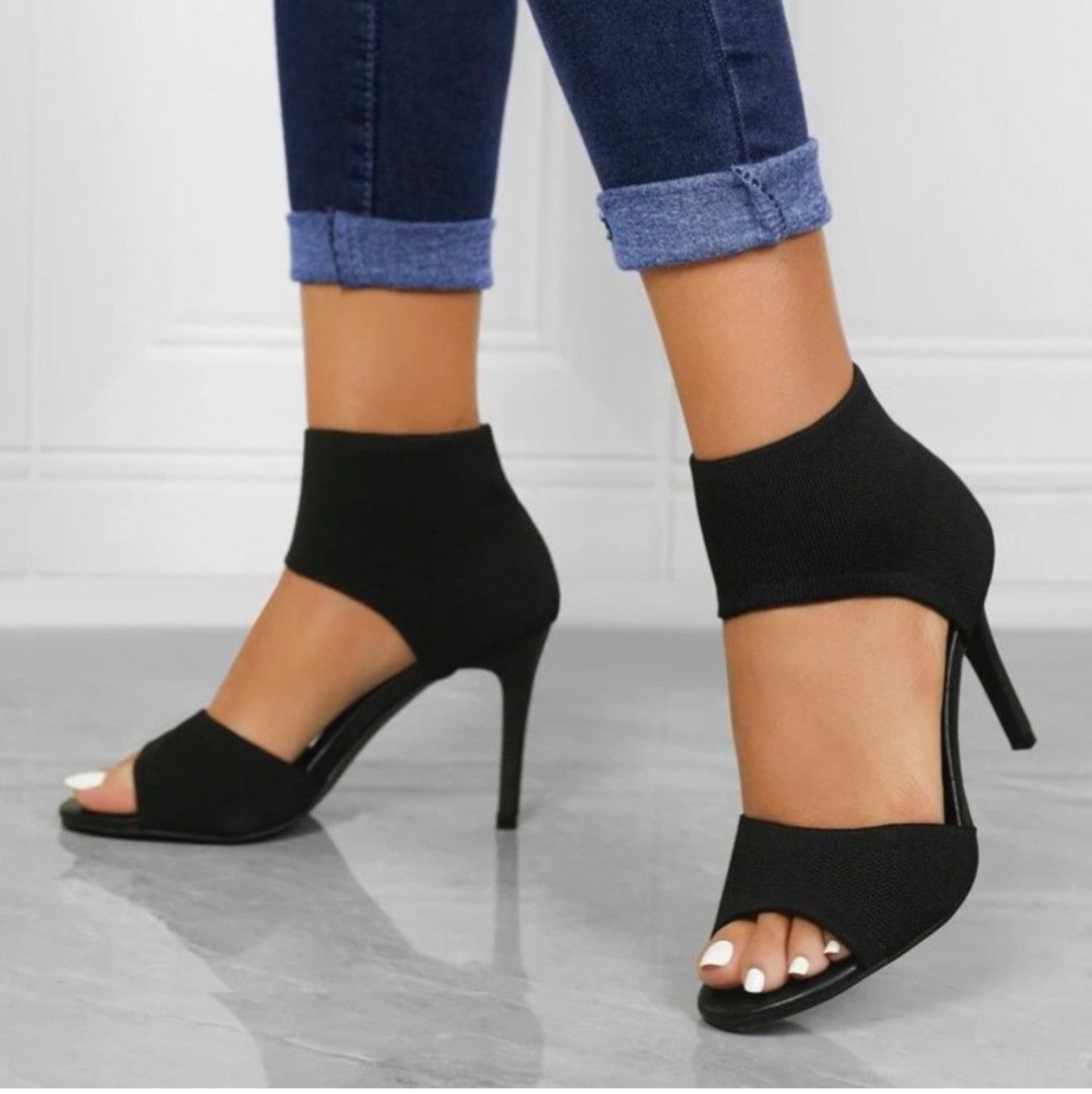 Designer × Other New, Lavishly Paris Women’s Minimalist Stiletto Heels Size US 7.5 / IT 37.5 - 9 Thumbnail