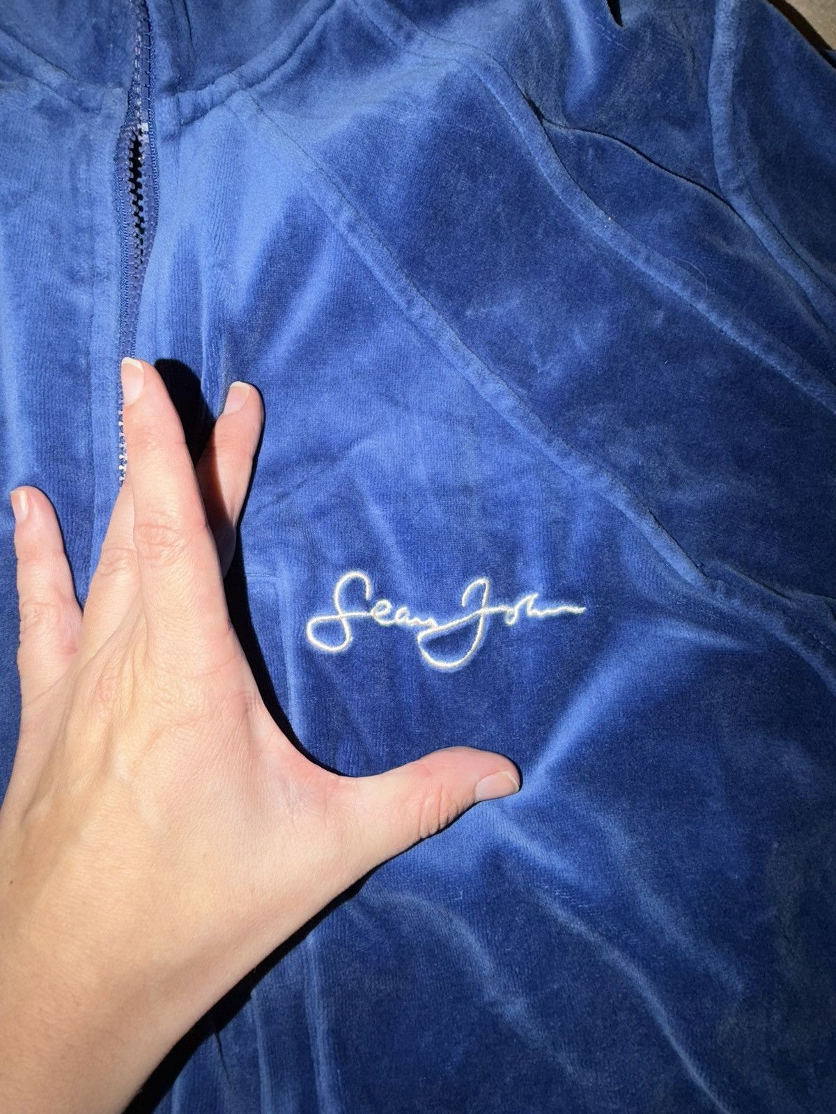 Other Sean John Tracksuit Jacket Mens Velour Blue Hip Hop Street Size US S / EU 44-46 / 1 - 6 Thumbnail