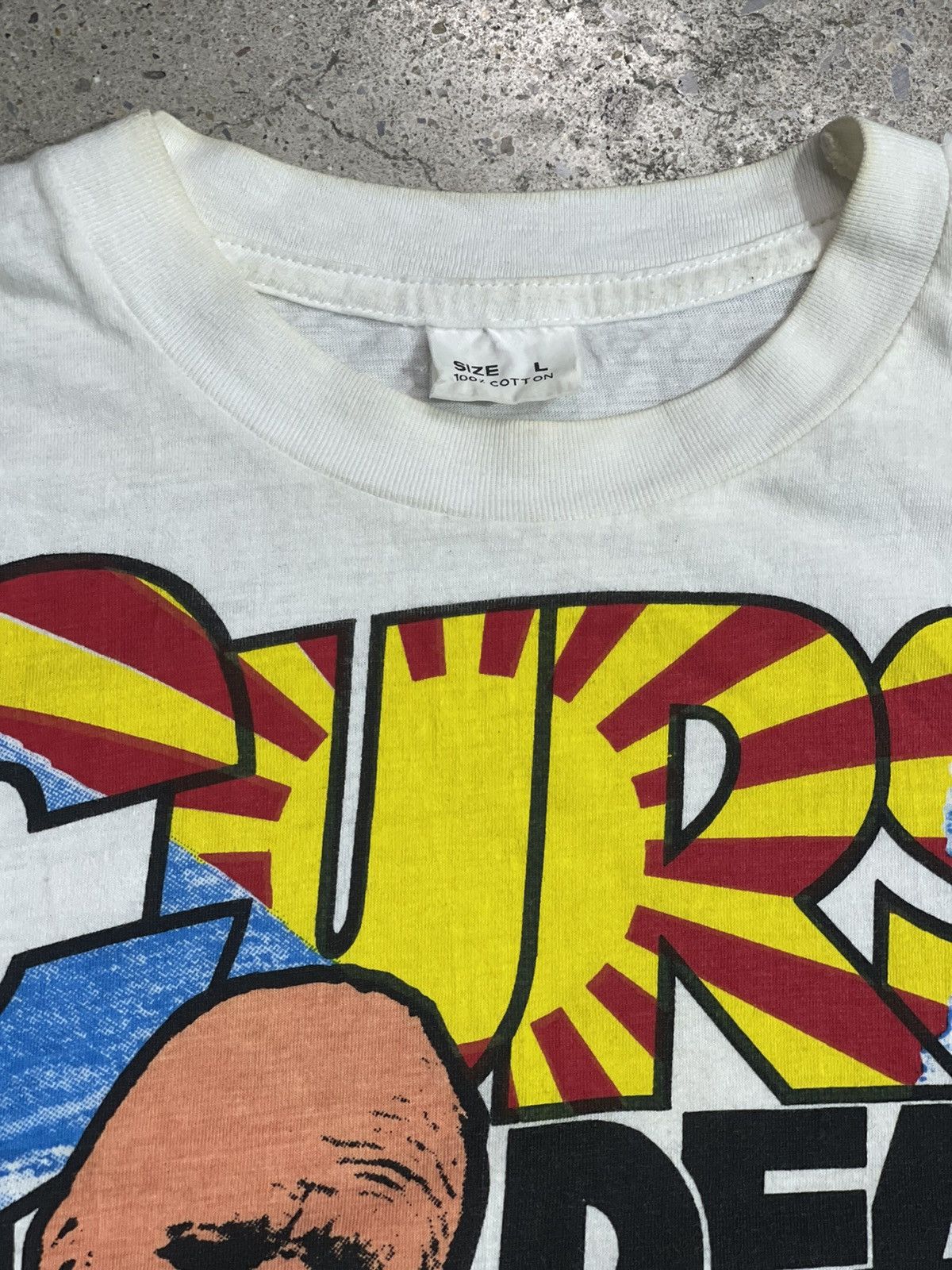 Vintage Vintage 80’s Curse of Death Tshirt Size US L / EU 52-54 / 3 - 7 Thumbnail