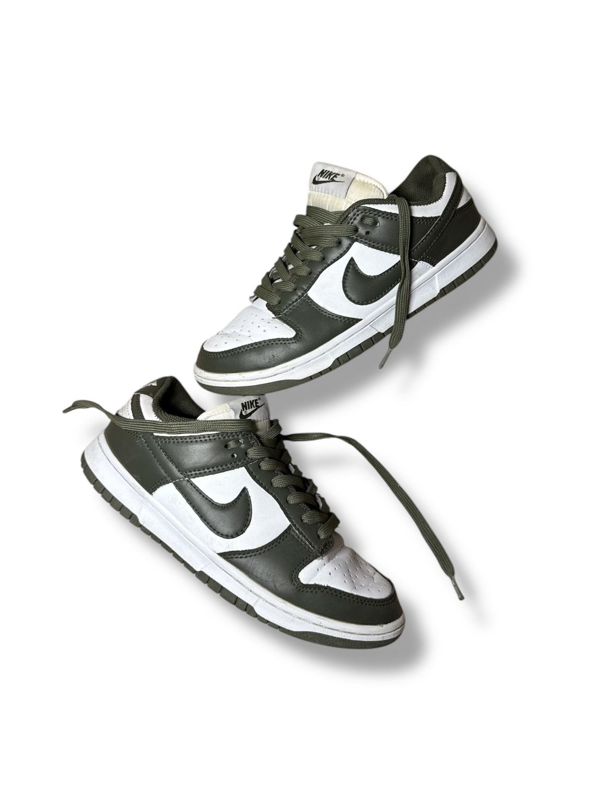Nike Rare shoes Nike Dunk low Green Off sneakers virgil Size US 7.5 / IT 37.5 - 1 Thumbnail