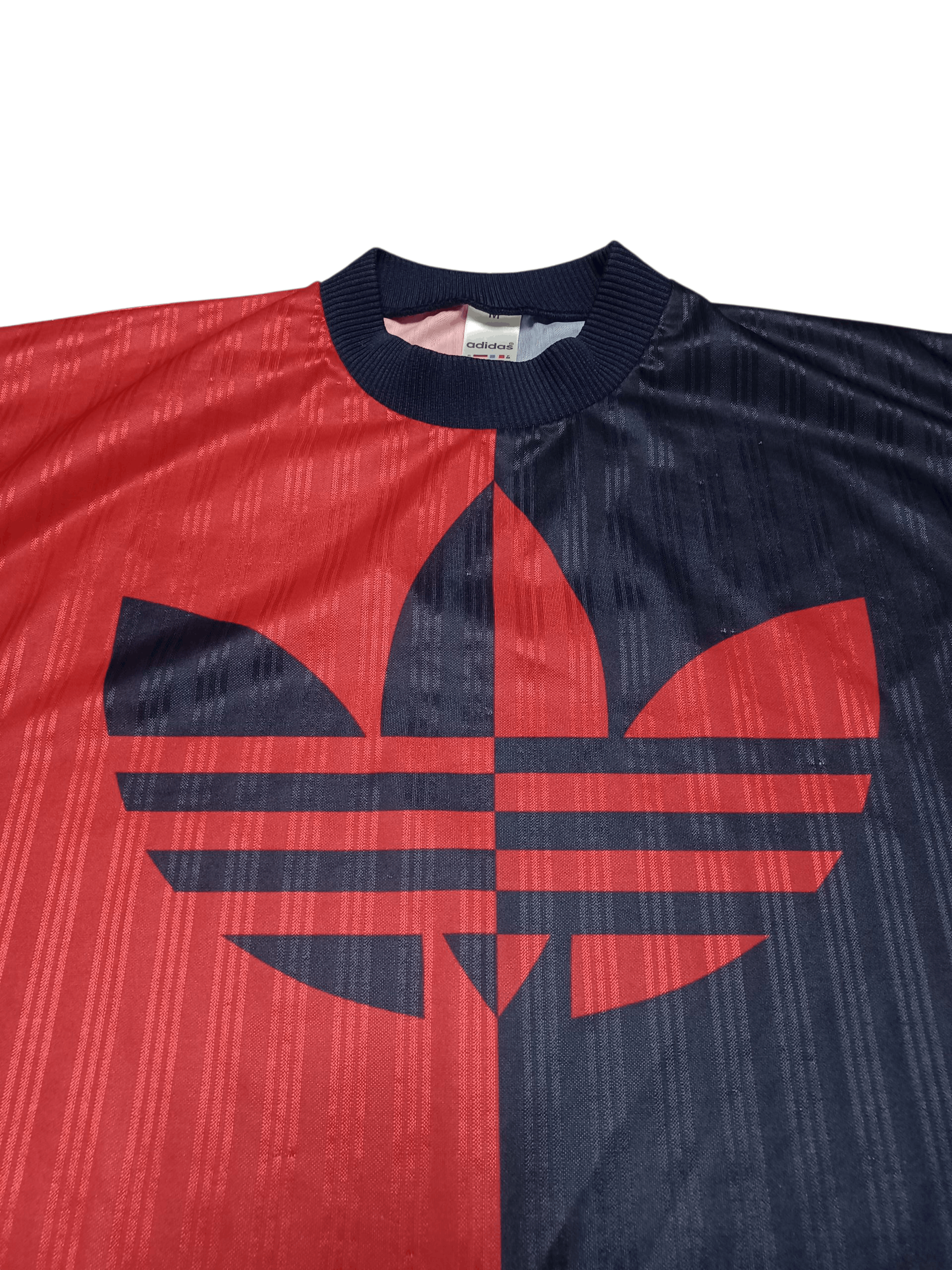 Adidas ADIDAS ORIGINALS VINTAGE 90S SOCCER JERSEY TEE Size US M / EU 48-50 / 2 - 2 Thumbnail