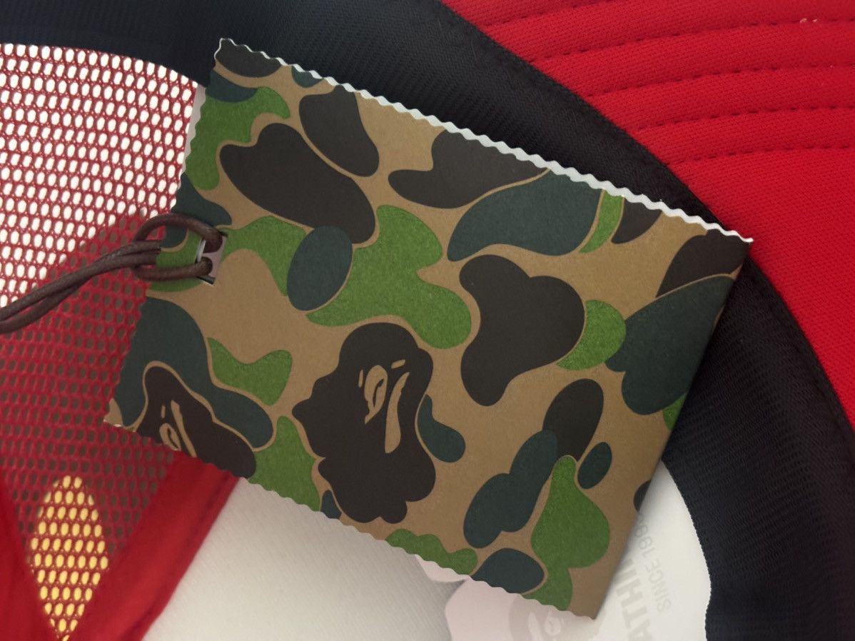 Bape Authentic ape bape go ape pointer college trucker hat new Size ONE SIZE - 7 Thumbnail