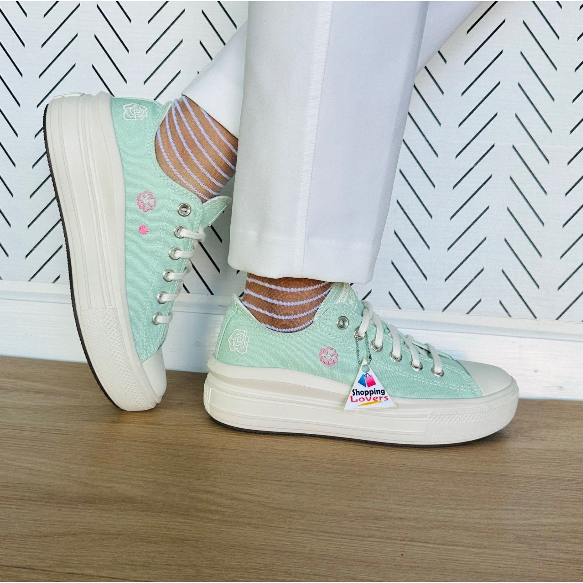 Converse ❤️Converse Chuck Taylor All Star Move Platform Sz 8.5 Women' Size US 8.5 / IT 38.5 - 2 Thumbnail