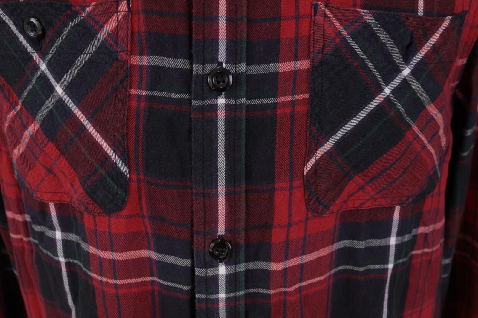 Denim & Supply Ralph Lauren Denim & Supply Ralph Lauren Red Flannel Overshirt Shirt Sz L Size US L / EU 52-54 / 3 - 6 Thumbnail