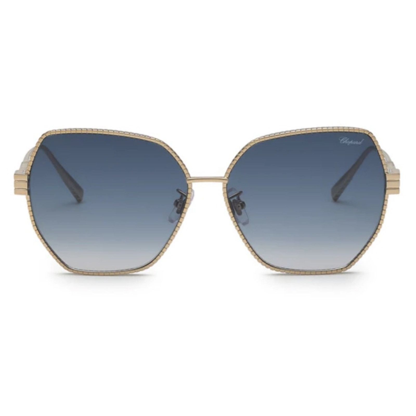 Chopard New! Chopard SCHL28M 08FE Stylish Blue Gradient Sunglasses Size ONE SIZE - 7 Thumbnail