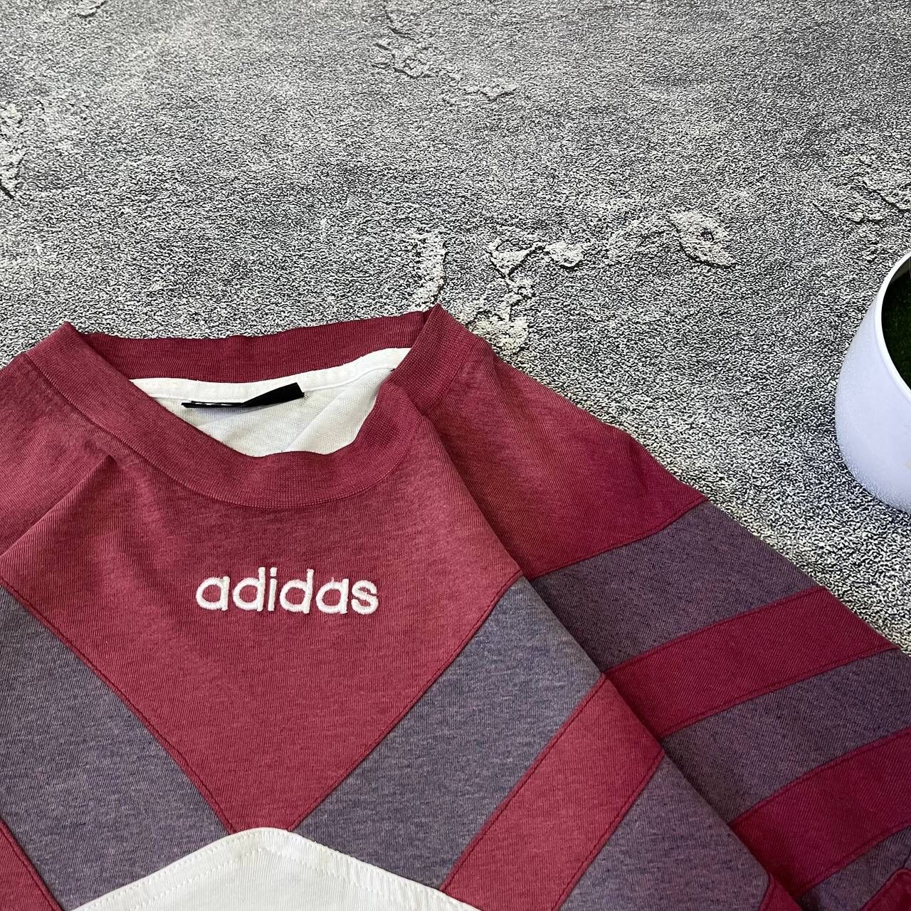 Adidas Vintage 90's Adidas Template Football Shirt Soccer Jersey Size US M / EU 48-50 / 2 - 13 Thumbnail