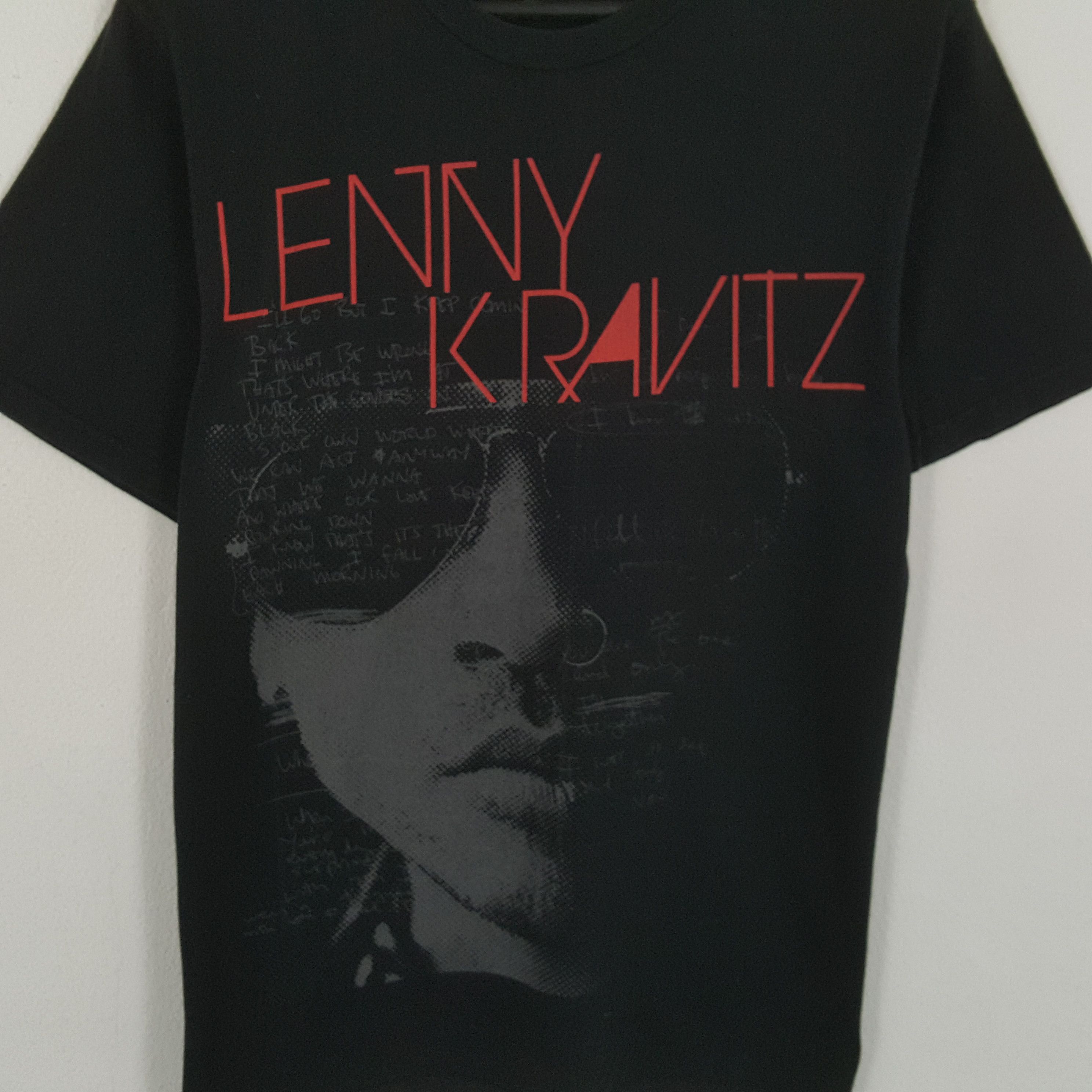 Band Tees × Vintage LENNY KRAVITZ American Singer Tour Tshirt Size US S / EU 44-46 / 1 - 2 Thumbnail