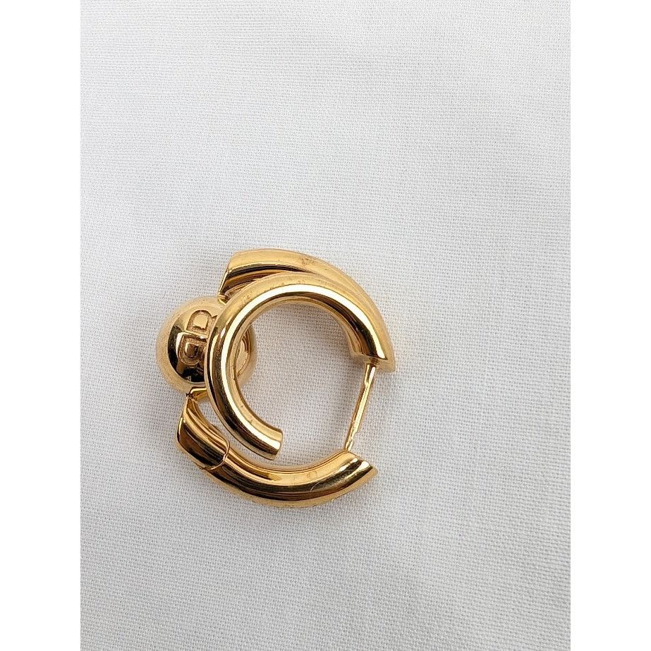 Balenciaga o1rshd1 Size: OS / Double B Ring in Gold Size ONE SIZE - 14 Thumbnail
