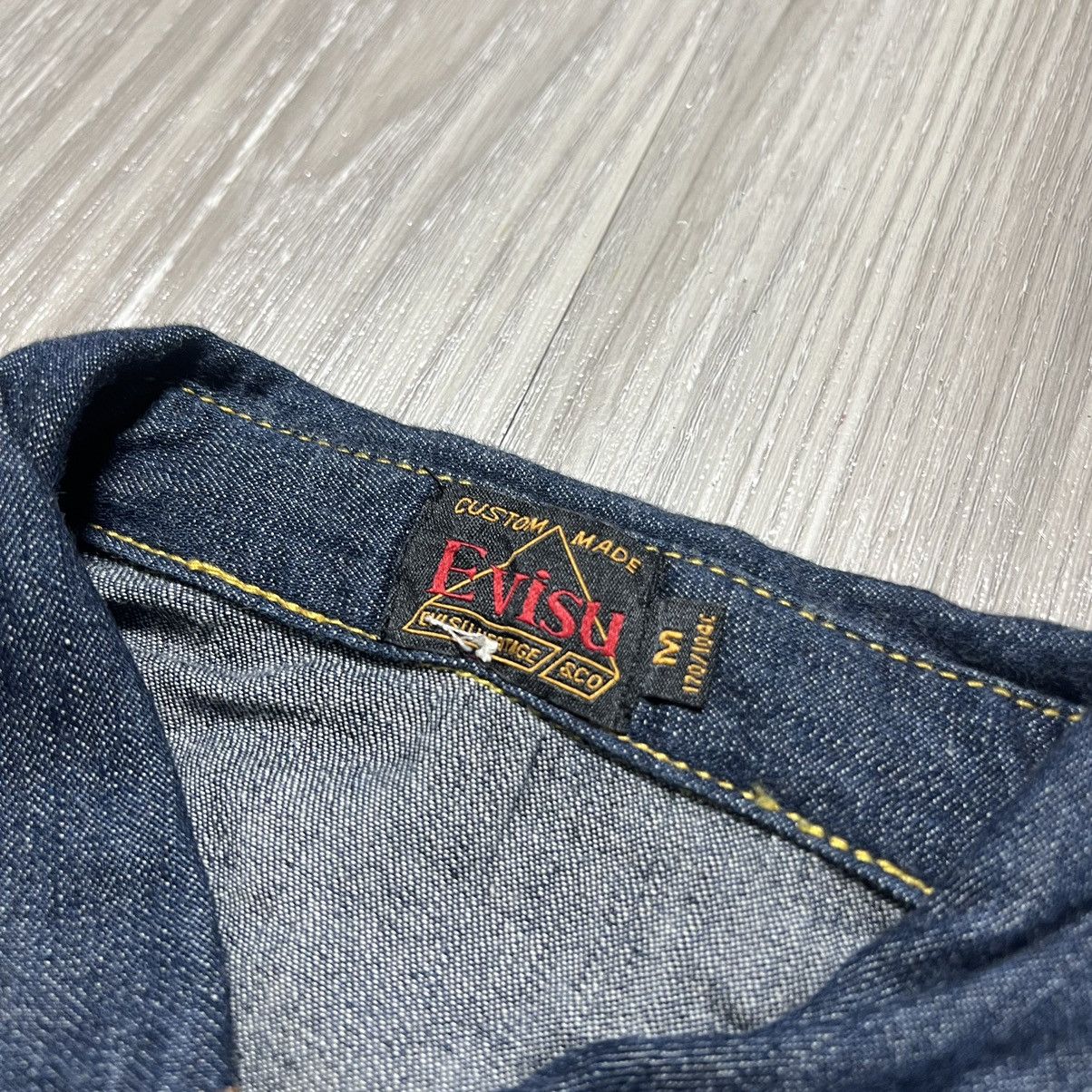 Evisu Evisu Denim Embroidery Logo Longsleeve Size US M / EU 48-50 / 2 - 5 Thumbnail