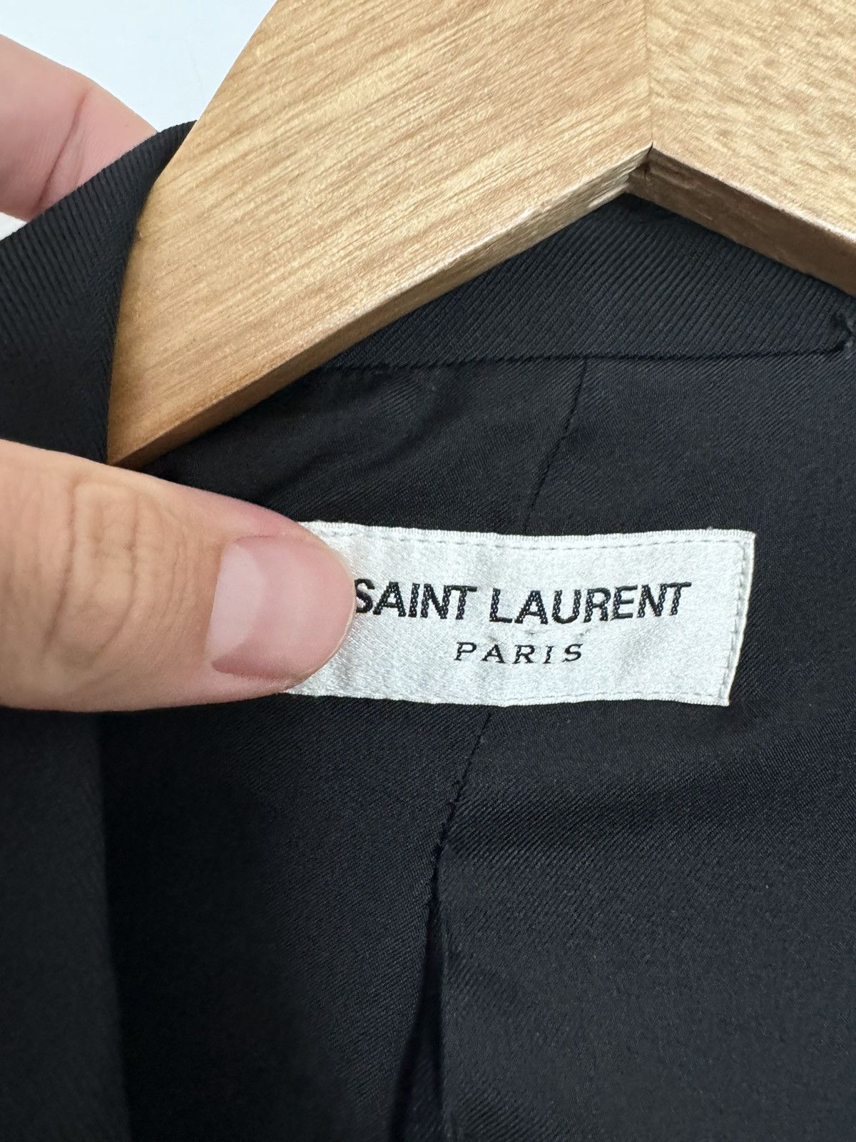 Saint Laurent Paris Notch lapel blazer Size 50R - 2 Thumbnail