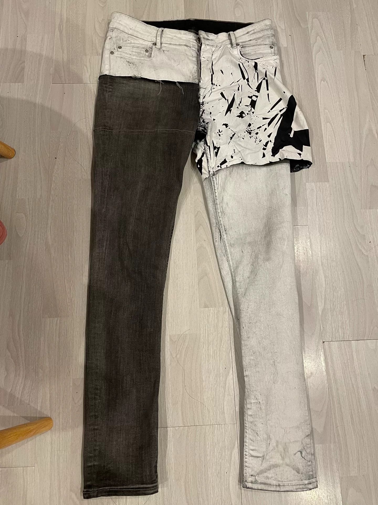 Rick Owens Rick Owens 20SS Skinny Denim Pants Size US 32 / EU 48 - 1 Thumbnail