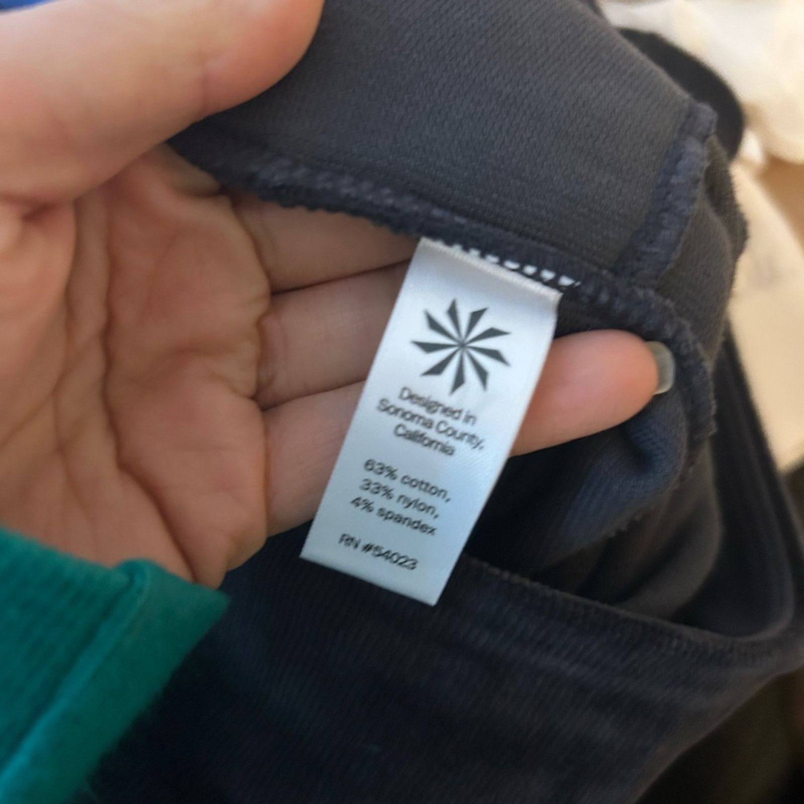 Athleta Nwt Athleta Gray Corduroy High Waisted Metro Leggings Size 36" / US 14 / IT 50 - 4 Thumbnail