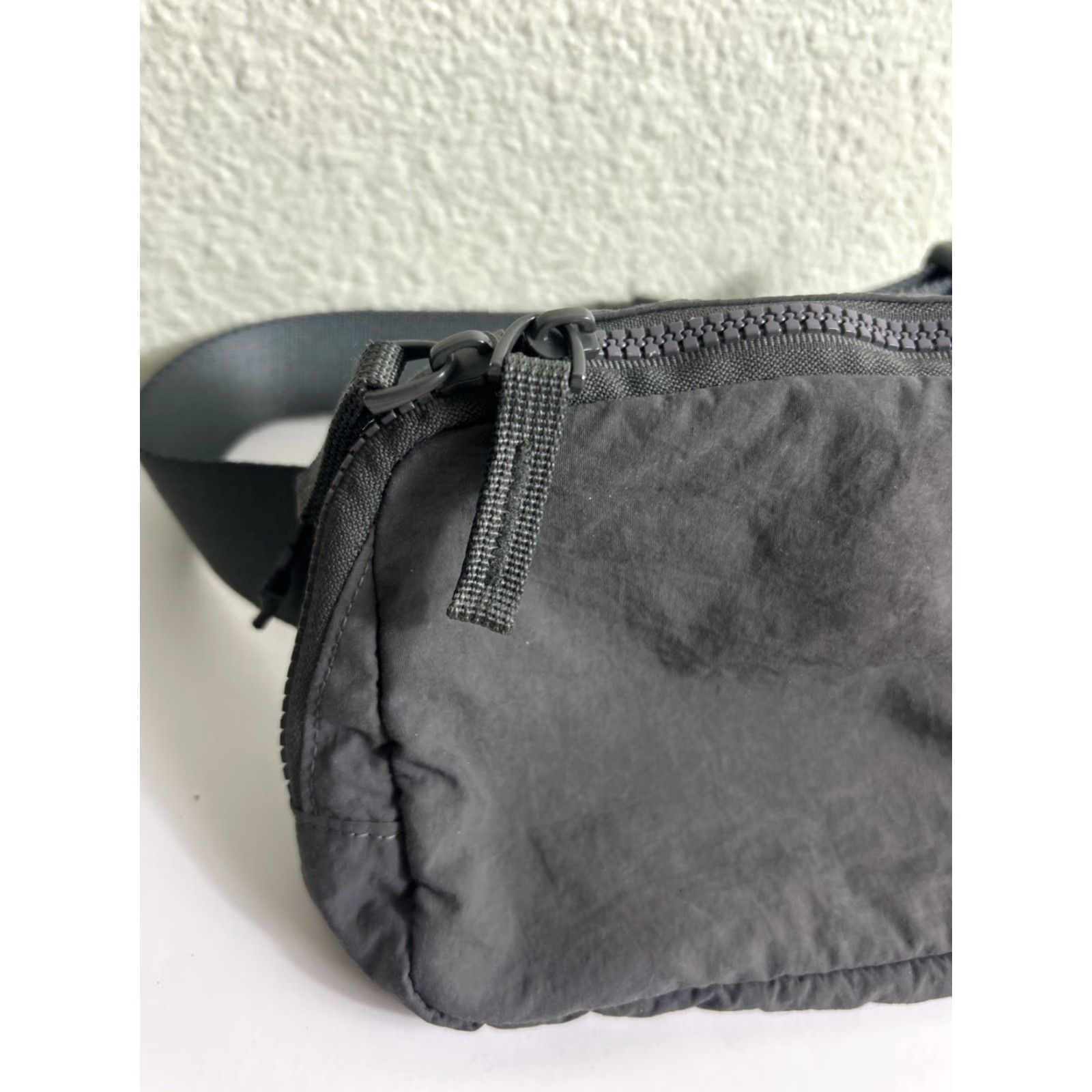 Olive Aslabcrew Crossbody Bag Waist Bag Olive 7x5x2 Nylon Women Fanny Pack Belt Bag & Fanny Pack Rose Beige Gray Lining Size ONE SIZE - 2 Thumbnail