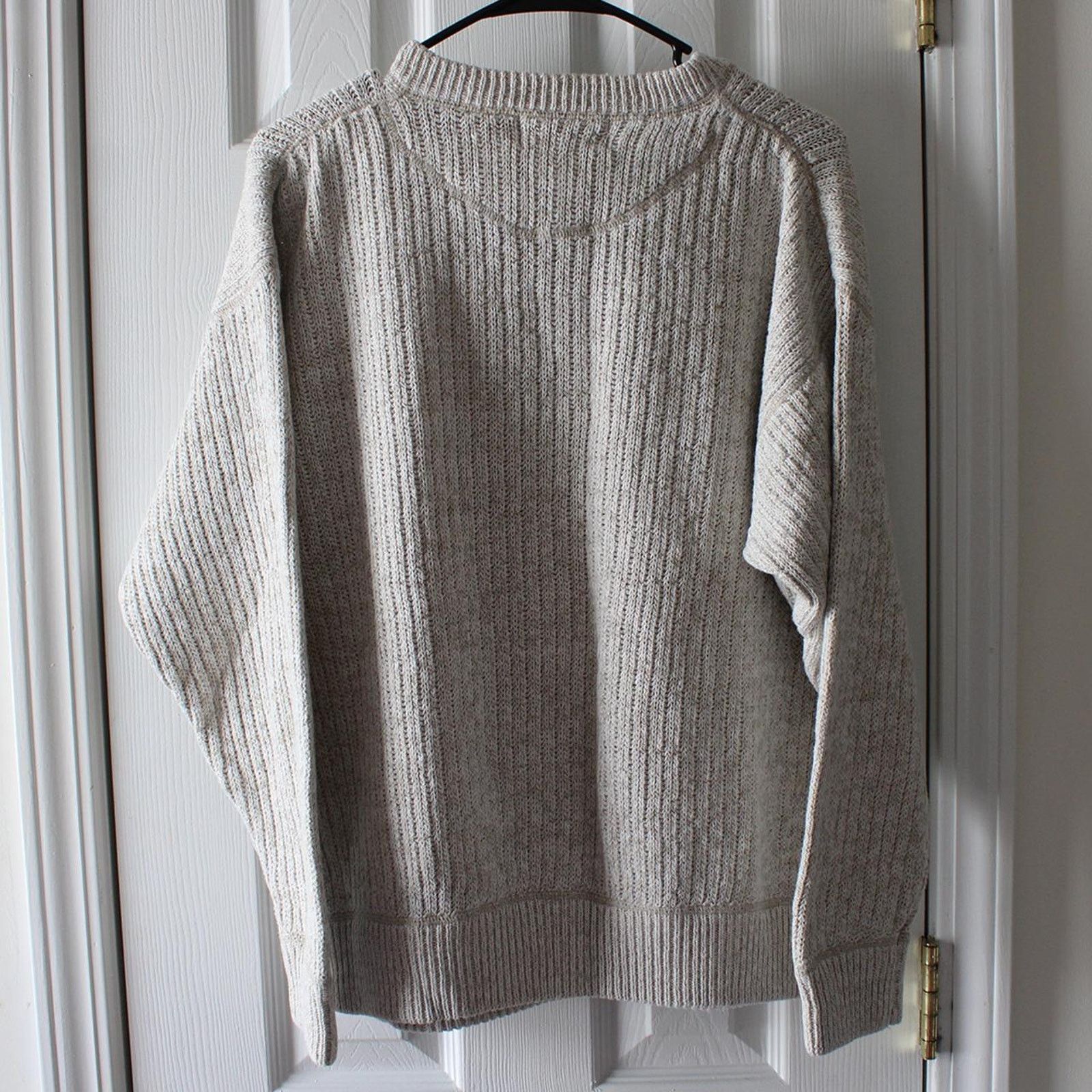American Eagle Outfitters Vintage 90's American Eagle White Knit Sweater Size US L / EU 52-54 / 3 - 4 Thumbnail