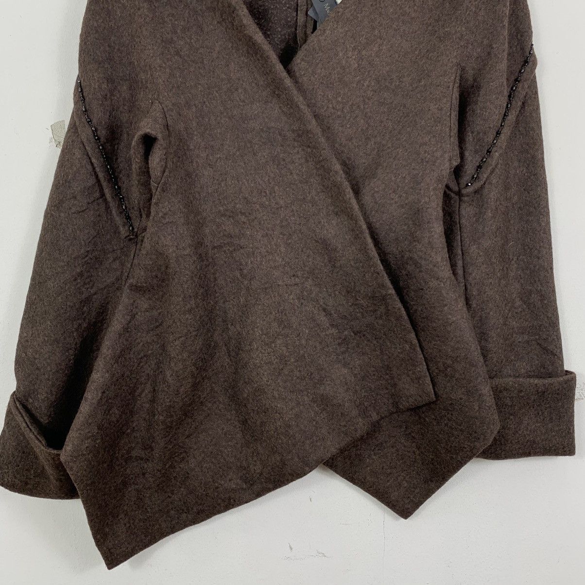 Vintage Vintage 90s PIER ANTONIO GASPARI Italian Brand Wool Cardigan Size M / US 6-8 / IT 42-44 - 4 Thumbnail