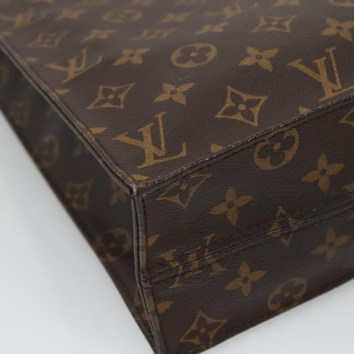 Louis Vuitton LOUIS VUITTON Monogram Sac Plat Hand Bag M51140 Size ONE SIZE - 16 Thumbnail