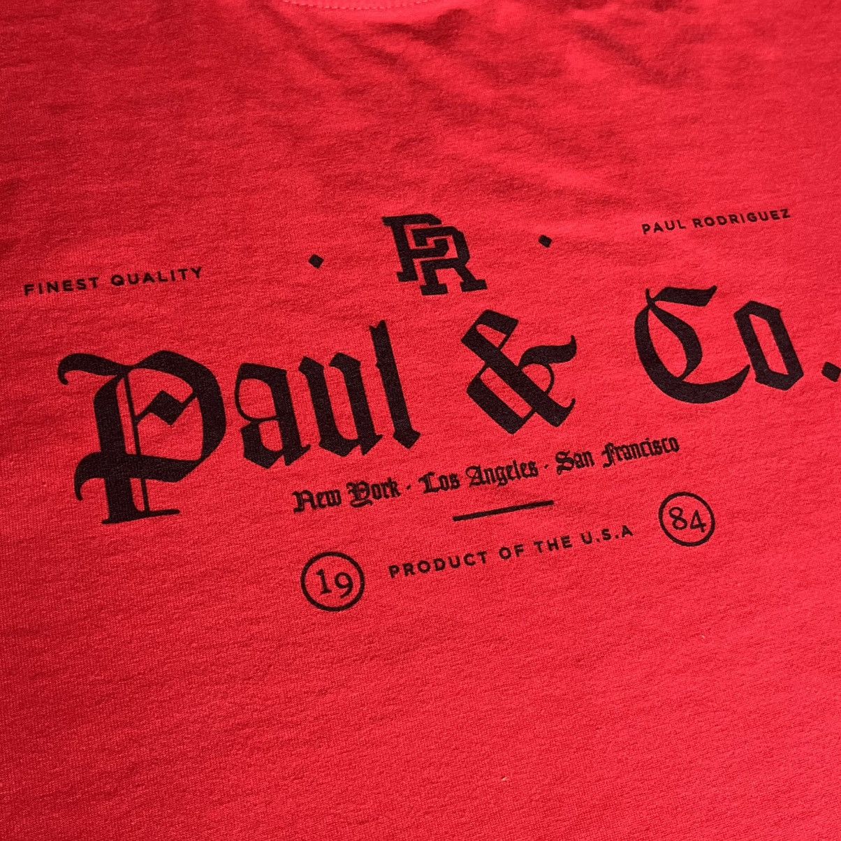 Nike × Vintage Vintage 2000s Nike SB Paul Rodriguez & Co Skate Logo T Shirt Size US L / EU 52-54 / 3 - 3 Thumbnail
