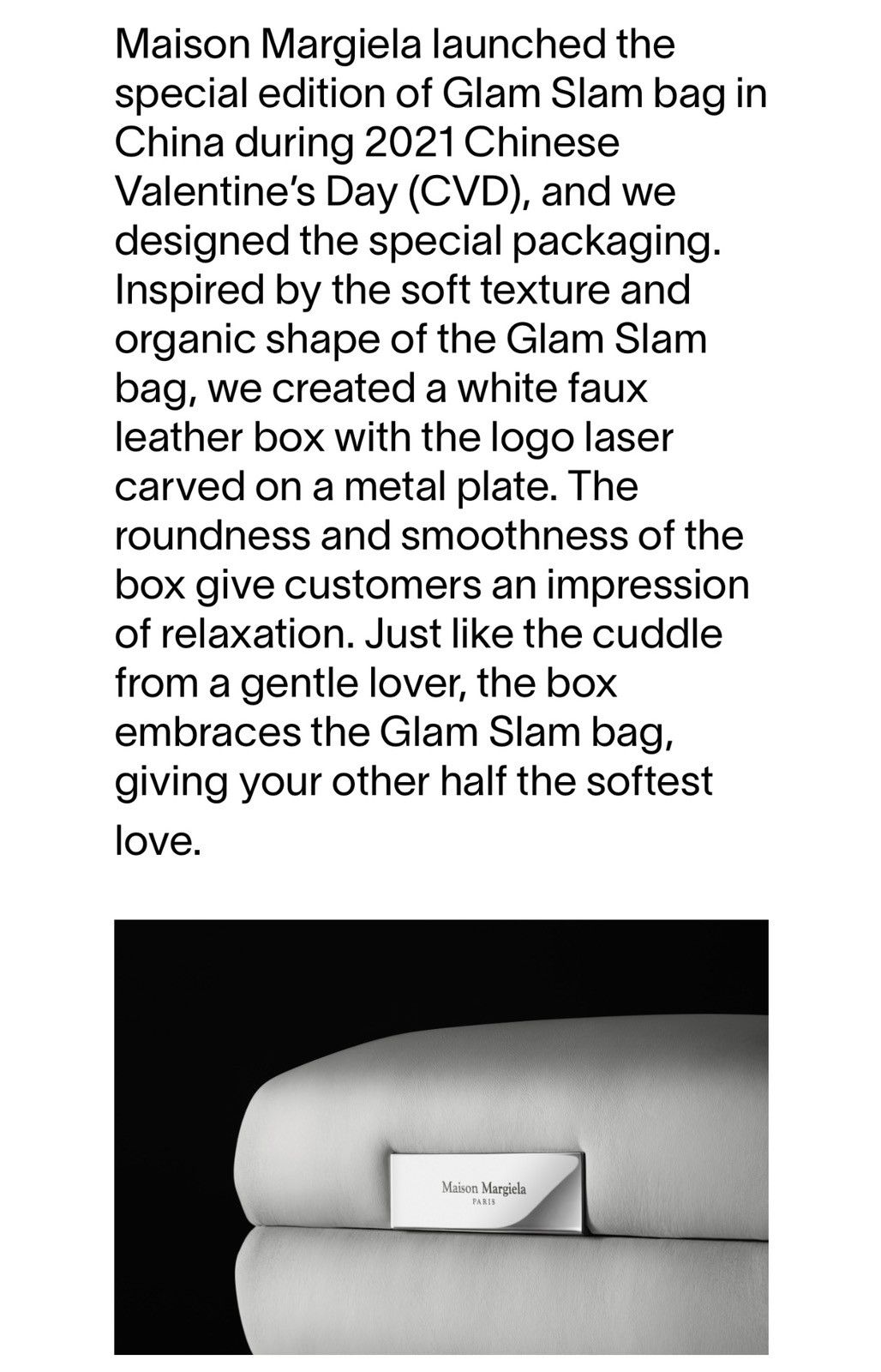 Maison Margiela ⛄️ Rare! Maison Margiela Galm Slam Pillow Jewelry Storage Box Size ONE SIZE - 3 Thumbnail
