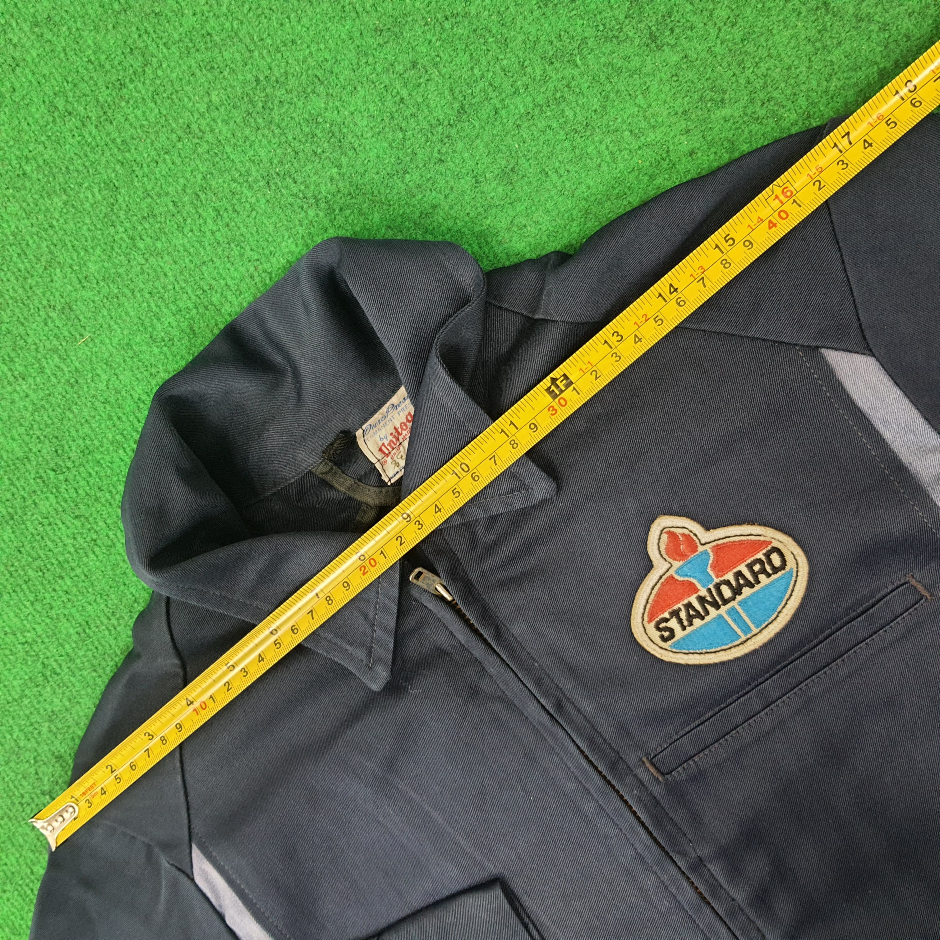 Vintage Vintage Standard Oil 70s American Brand Work Jacket C263N19 Size US M / EU 48-50 / 2 - 6 Thumbnail