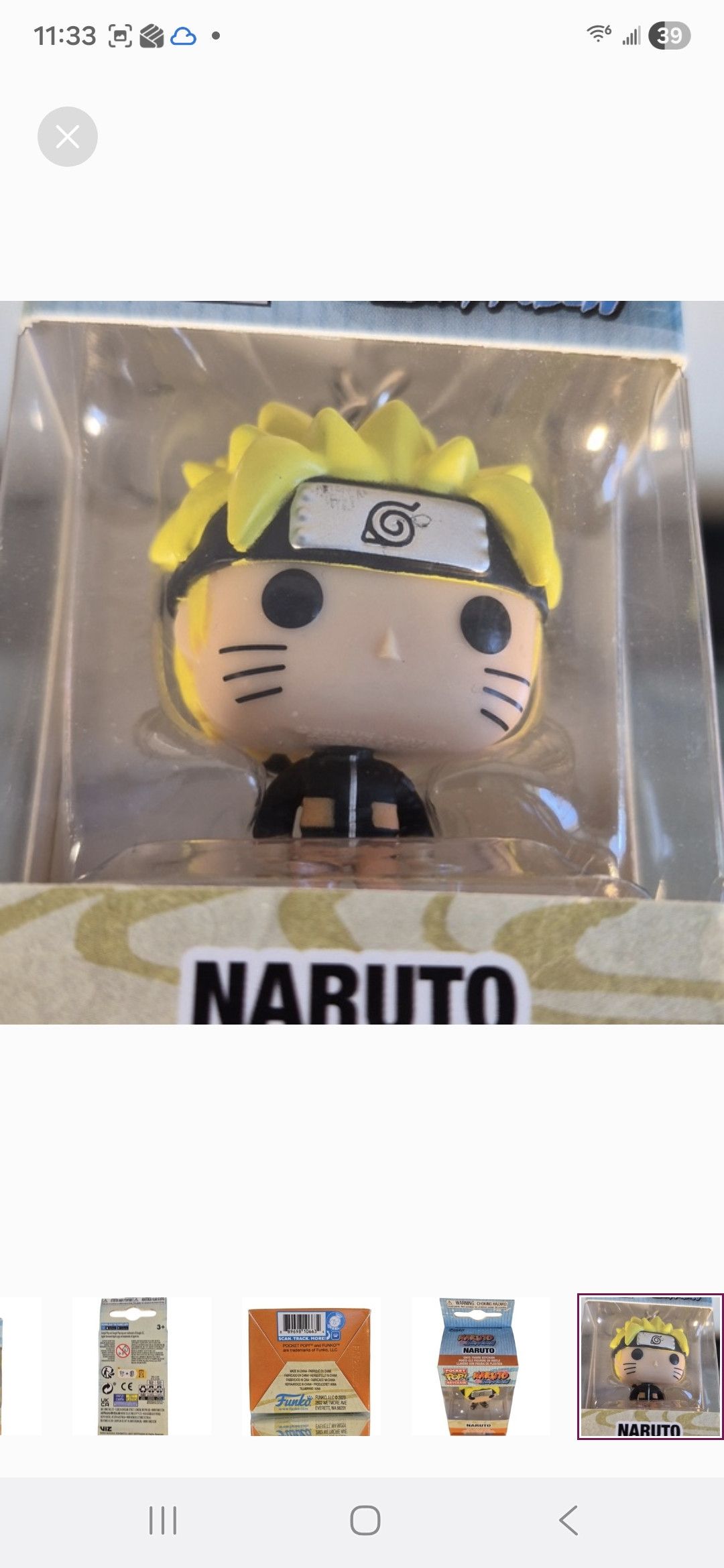 Other Funko × Naruto Shippuden Pocket POP Keychain Size ONE SIZE - 5 Thumbnail
