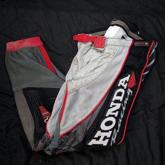 Fox Racing × Honda × Vintage Vintage FOX Racing Honda 360 Motocross Pants Size US 30 / EU 46 - 1 Thumbnail
