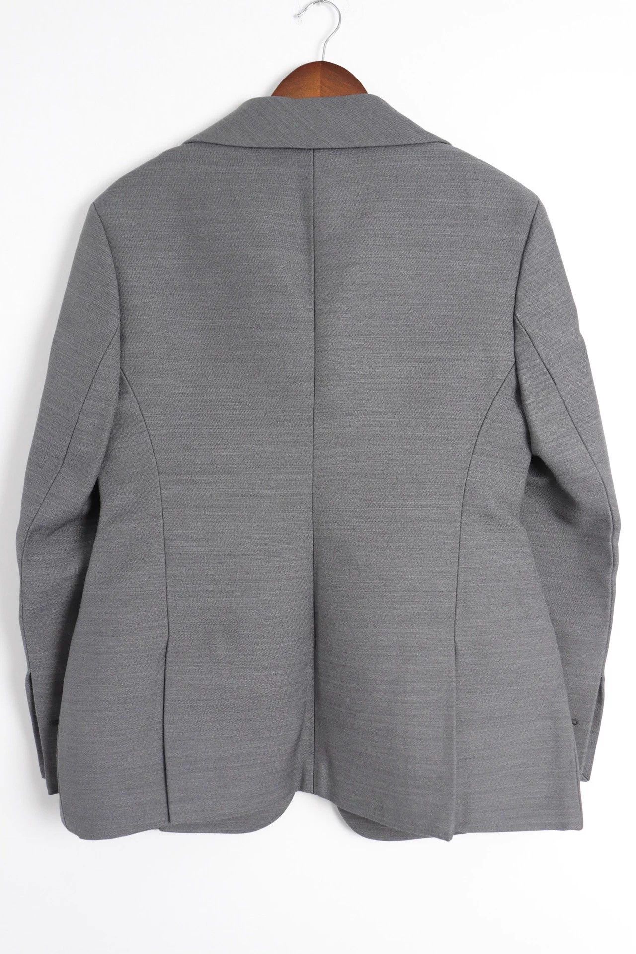 Bottega Veneta BV Runway Minimalist Gray Blazer 42 Size 42R - 2 Thumbnail