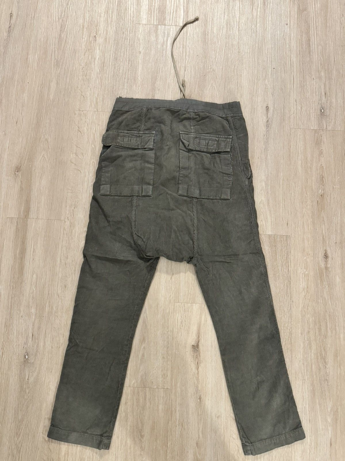 Rick Owens Rick owens corduroy cropped pants Size US 32 / EU 48 - 4 Thumbnail