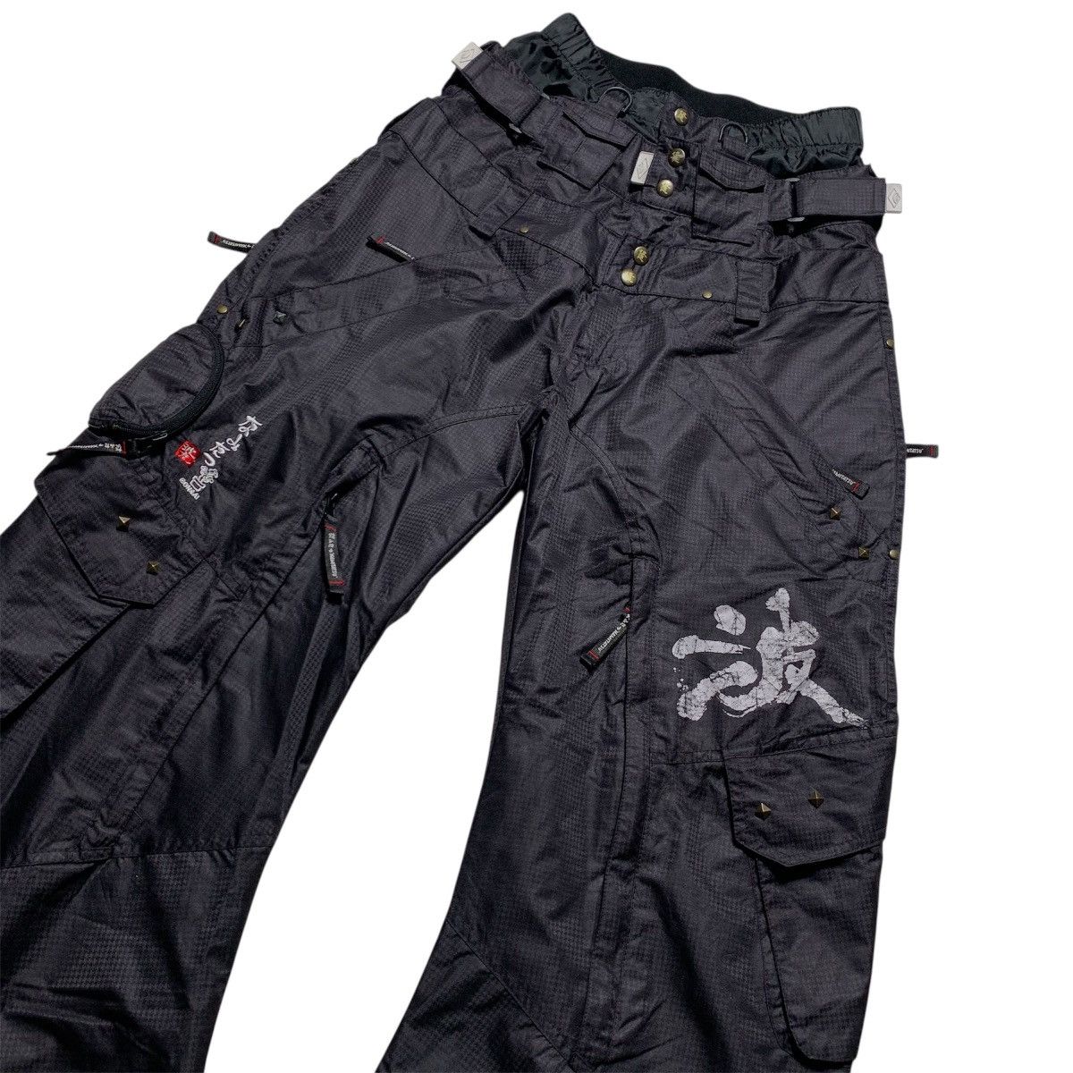 Japanese Brand Namitatsu Curve Bondage Ifsix Goa Vkeii Boro Y2k Lgb Style Size US 31 - 2 Thumbnail