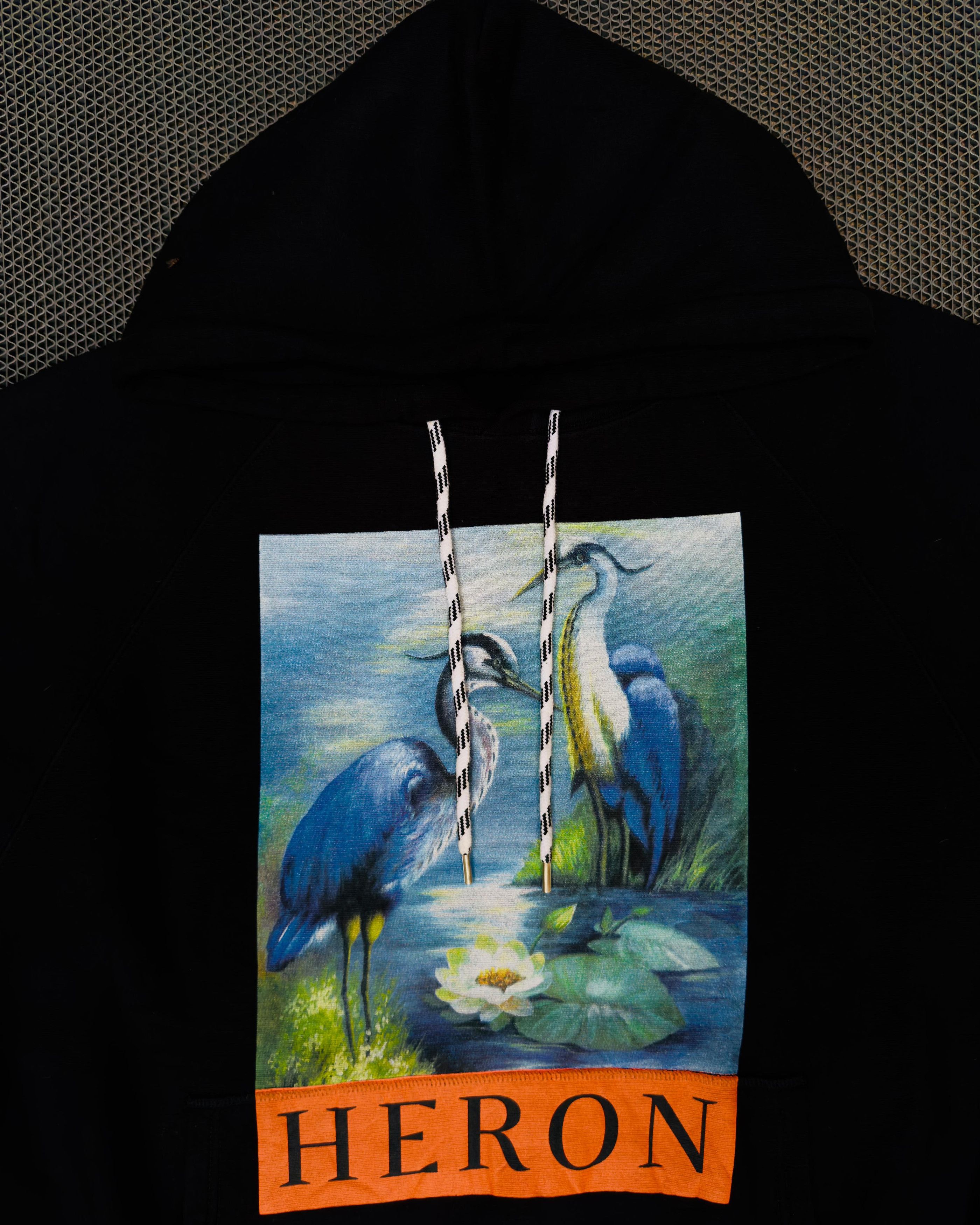 Heron Preston HERON PRESTON KK HERON’S REGLAN HOODIE Size US M / EU 48-50 / 2 - 2 Thumbnail