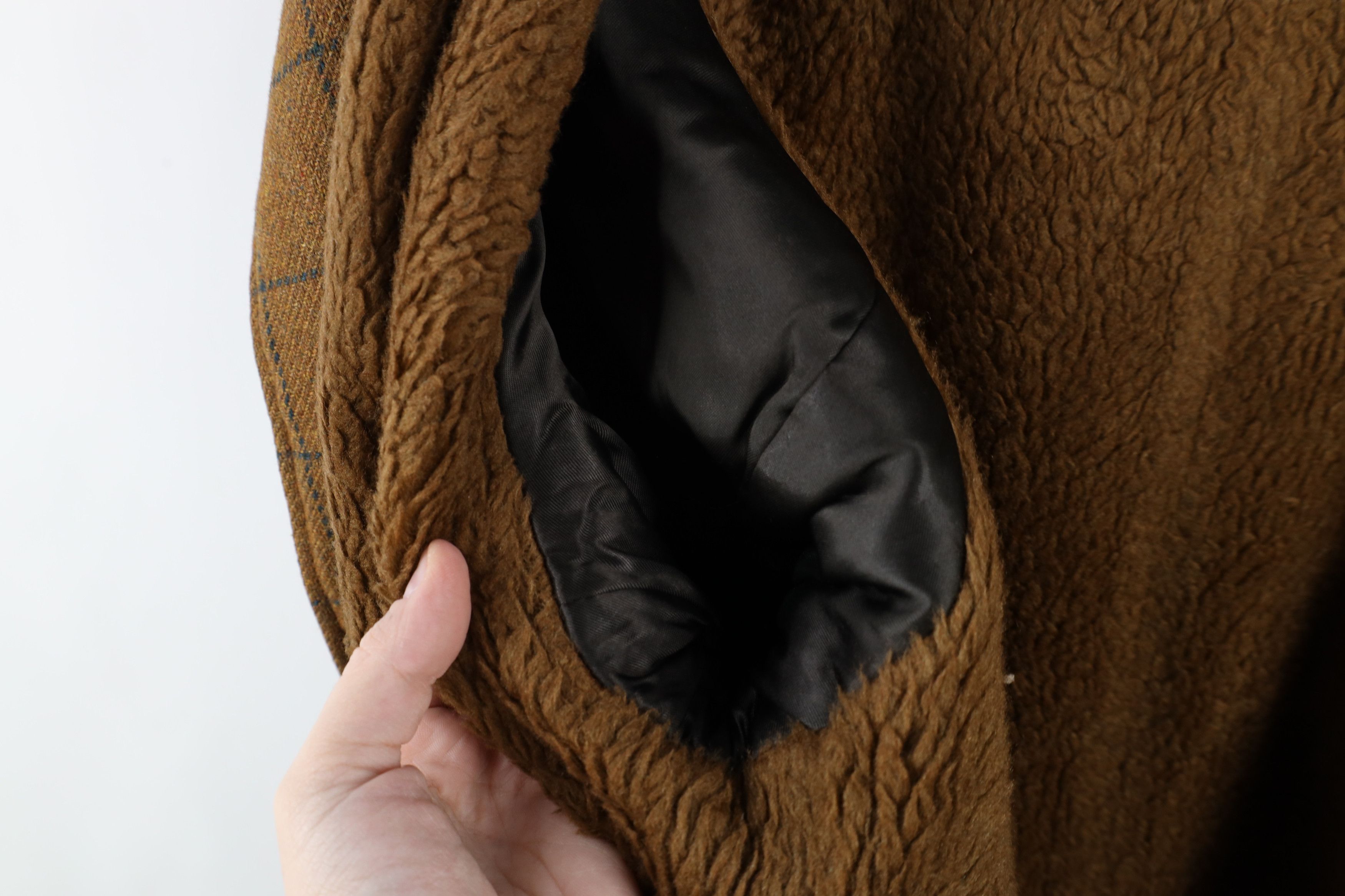 Vintage Vintage 60s 70s Lined Wool Double Breasted Jacket Coat USA Size US L / EU 52-54 / 3 - 10 Thumbnail