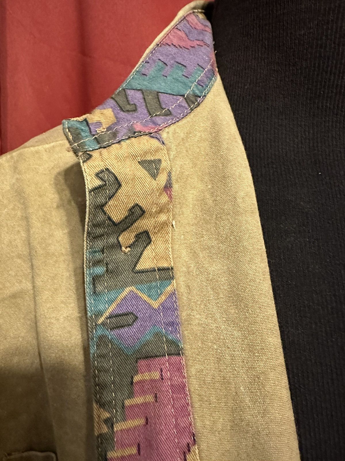 Grailed × Vintage Vintage Koolah Pigment Dyed Shirt 90’s Aztec Print Navajo Size US XL / EU 56 / 4 - 3 Thumbnail